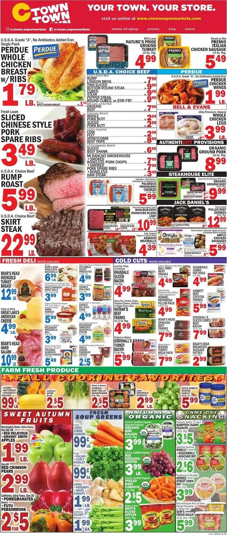 Weekly promotion Current CTown leaflet valid from Friday 10/23/2026 to Thursday 10/29/2026 spanning from October 23 to October 29 2026 - Page 4 for Catalogue 365