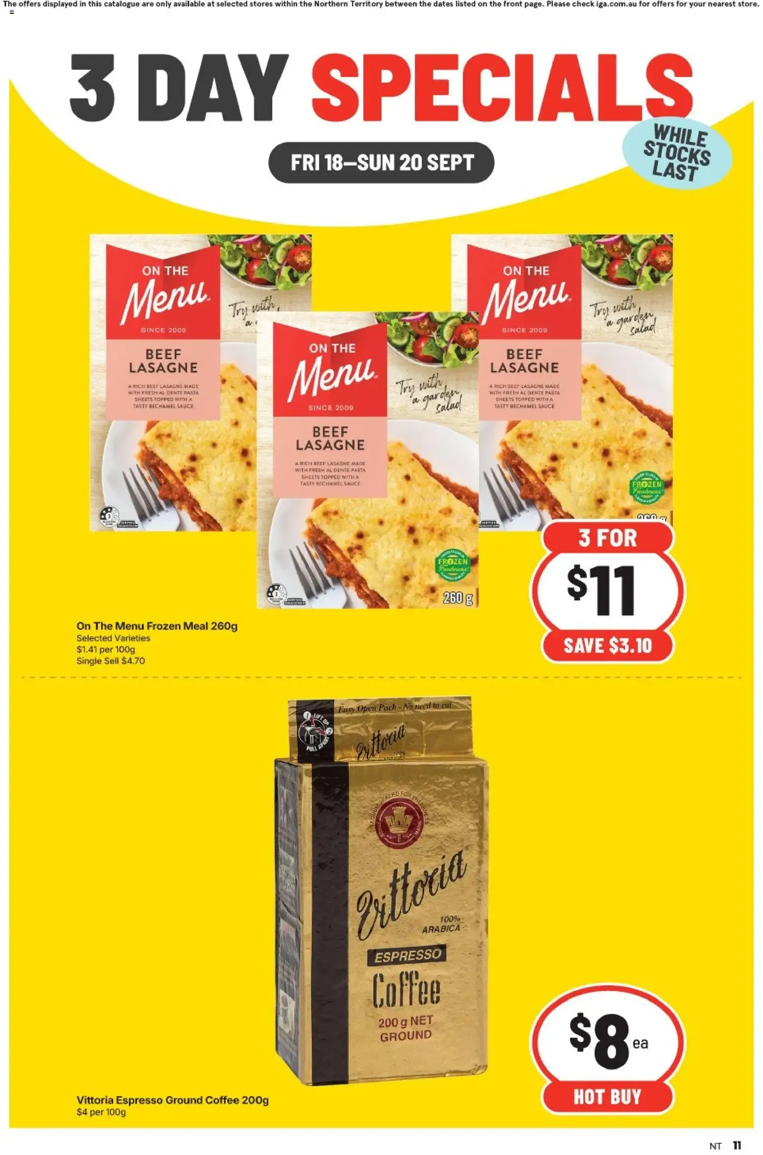 3 DAY SPECIALS - Catalogue valid from 18 September to 20 September 2026 - page 3