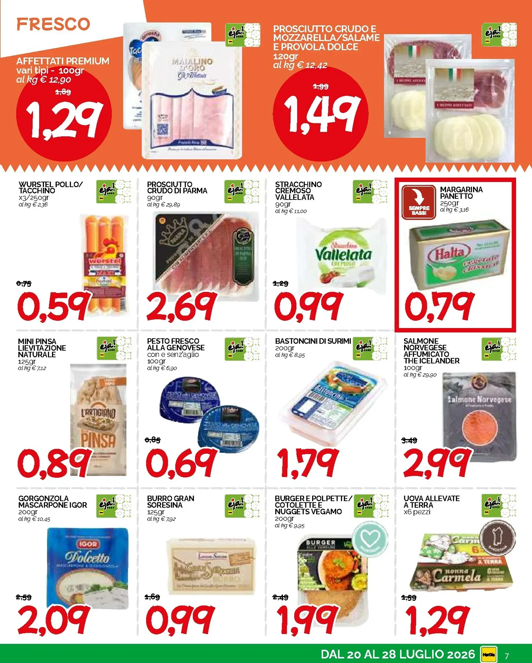HarDis - La Spesa di Fine Mese da 20 luglio a 28 luglio di 2026 - Pagina del volantino 7
