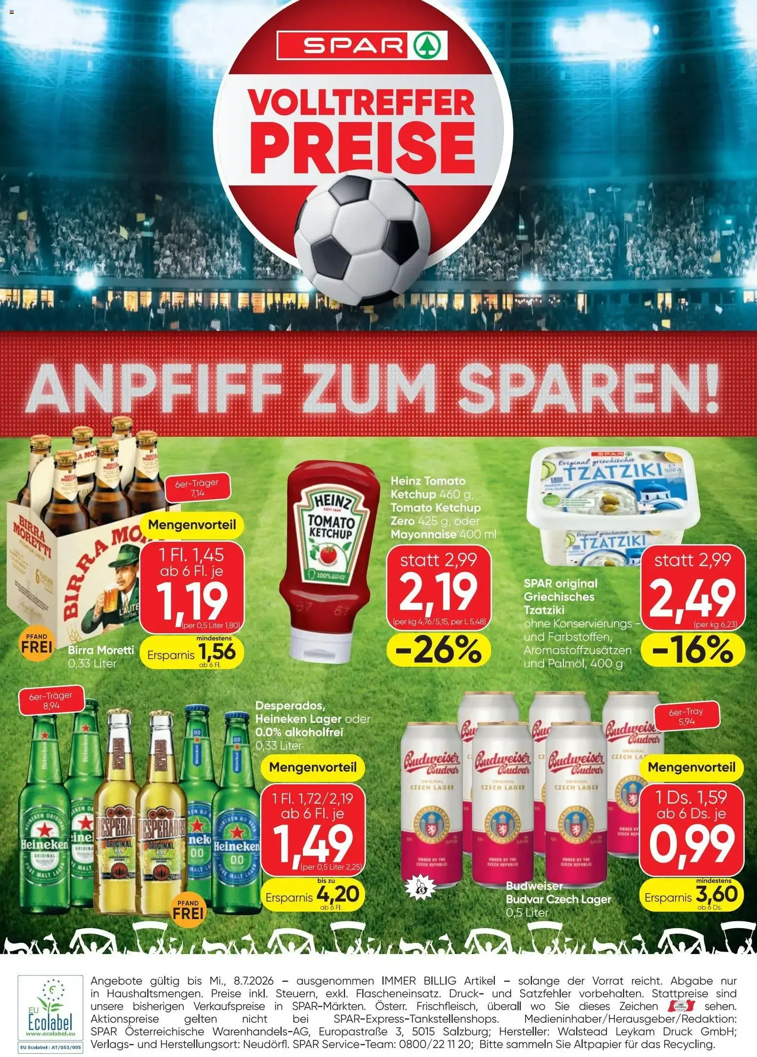 SPAR BBQ von 11. Juni bis 8. Juli 2026 - Flugblätt seite 2