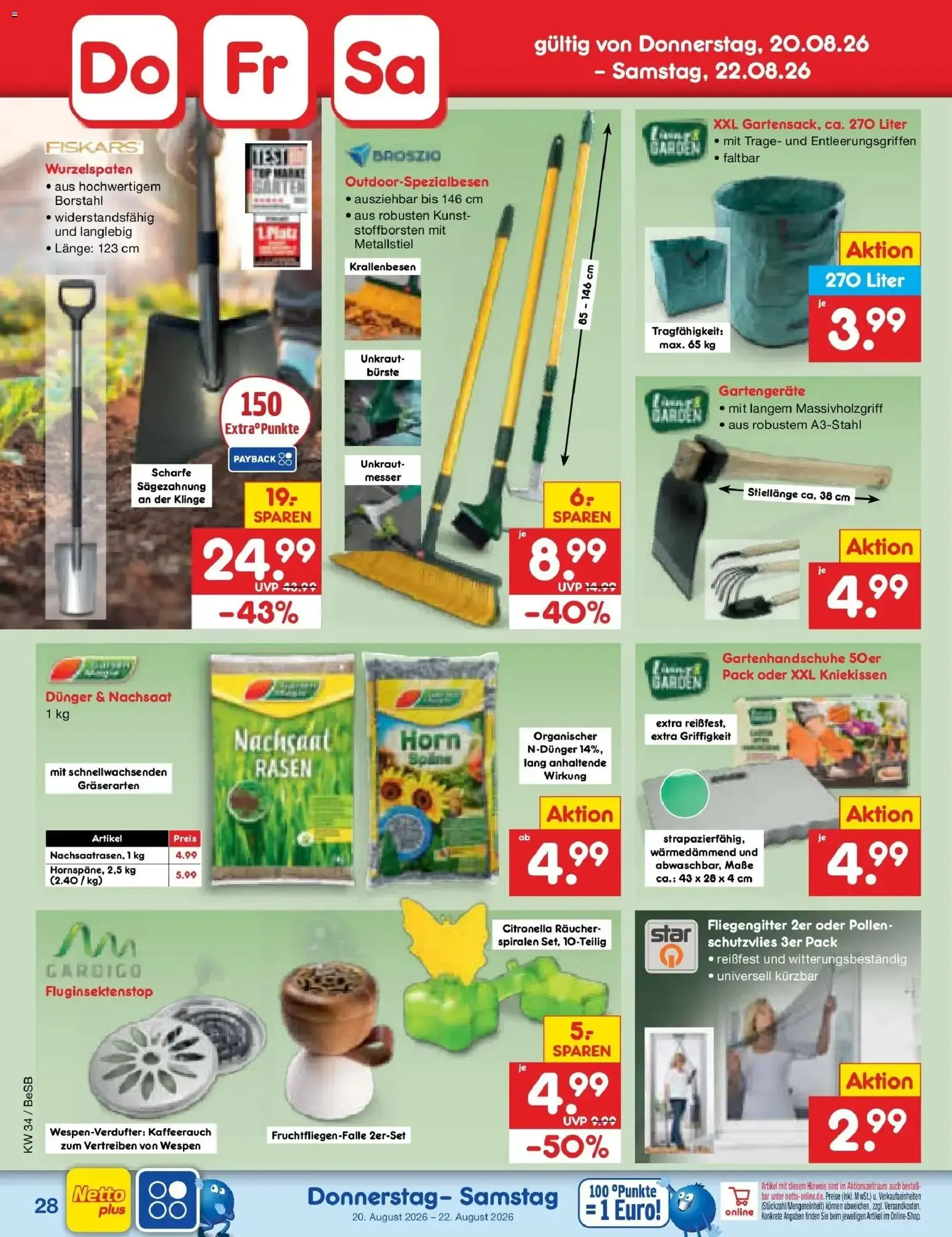 Netto Marken-Discount Prospekt Kremmen (ab 17.08.2026) » Angebote von 17. August bis 22. August 2026 - Prospekt seite 38