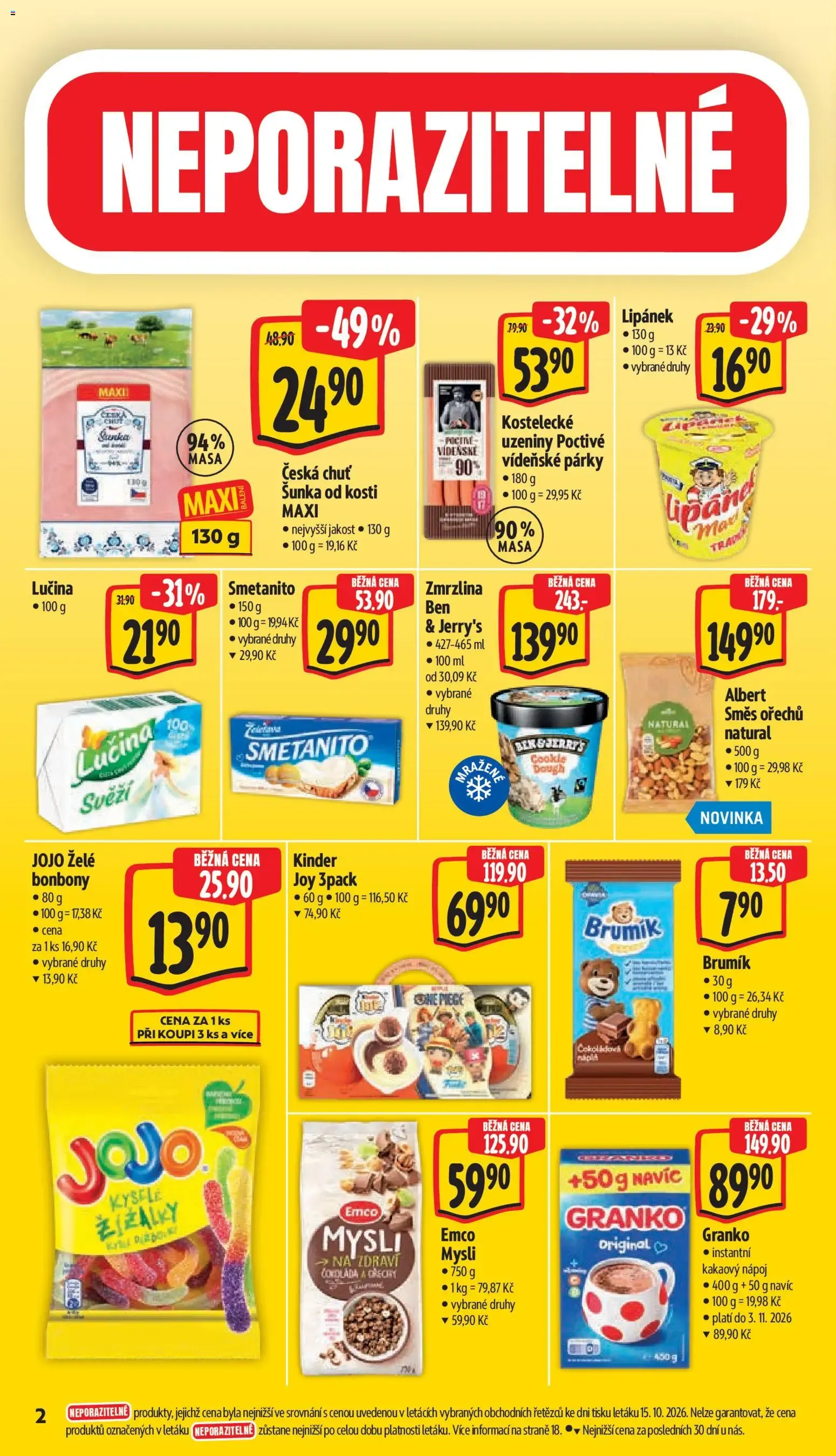 Albert leták - Supermarket Šumperk od 21.10.2026 - Akční leták - 21. října 27. října 2026 - Page 10