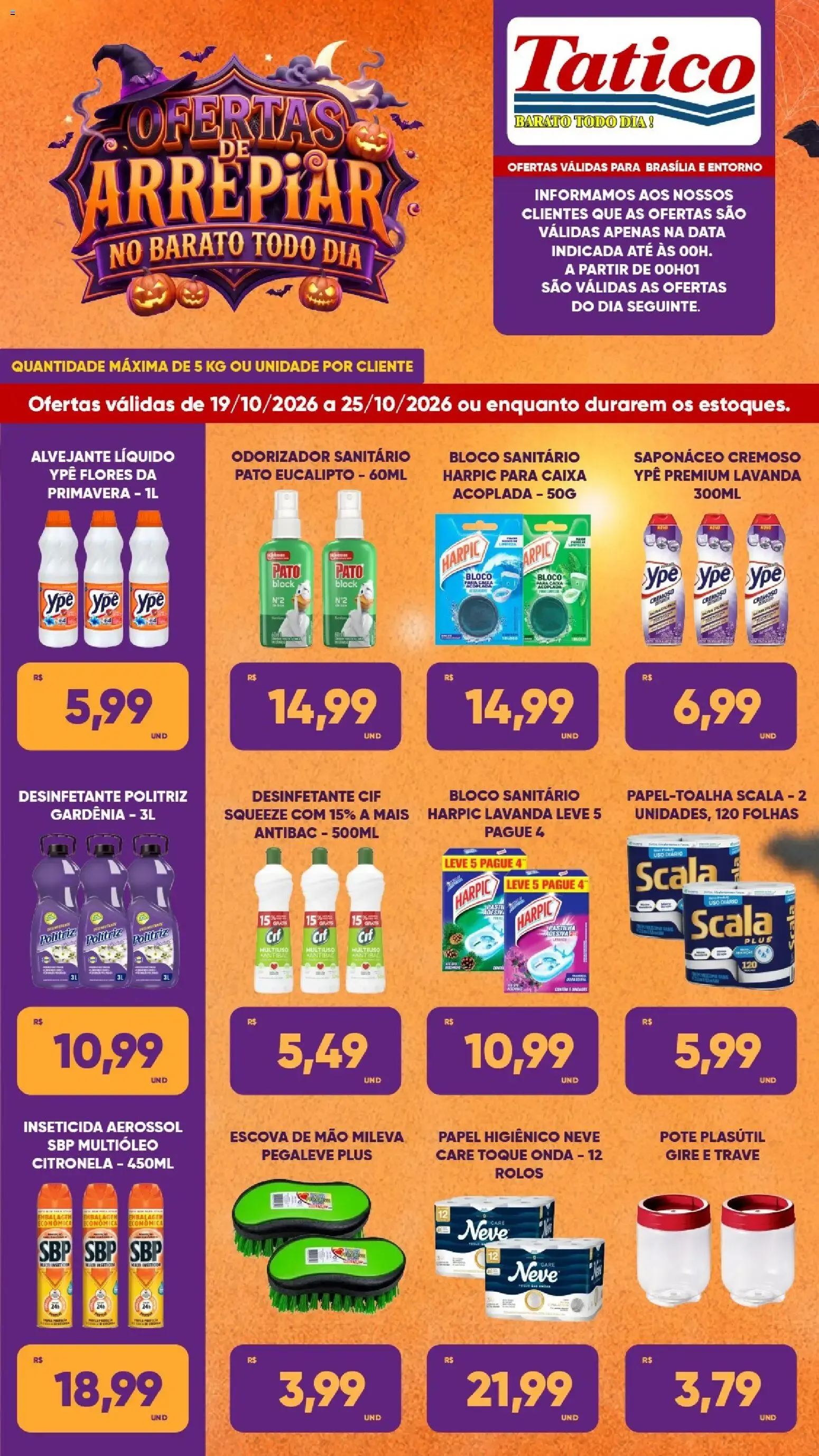 Encarte de Tatico - Ofertas de Arrepiar no Barato Todo Dia! 19 de outubro até 25 de outubro 2026 - Pagina 3