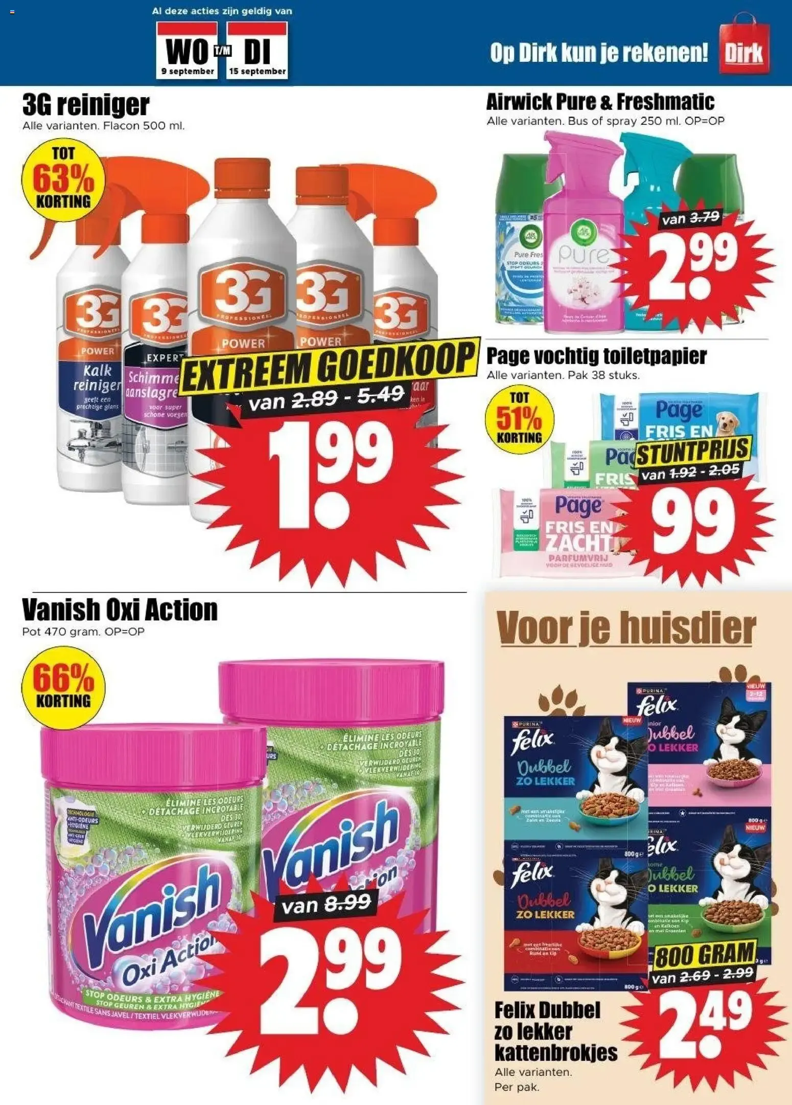 Dirk folder vanaf 09-09-2026 | van de broek NIEUWE van 9 september tot 13 september 2026 - Folder pagina 21