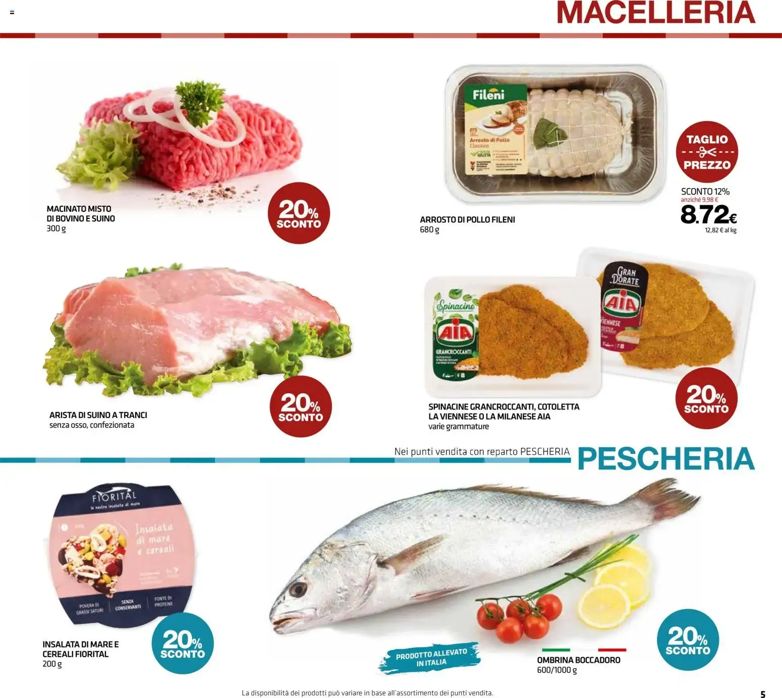 I FRESCHI TI PREMIANO con buoni da 5€! da 24 settembre a 7 ottobre di 2026 - Pagina del volantino 5