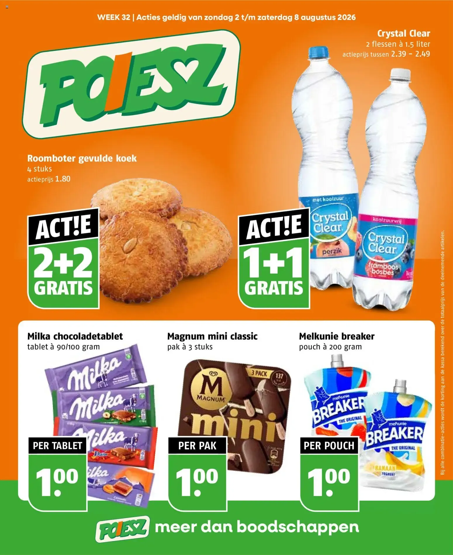 Poiesz folder vanaf 02-08-2026 || NIEUWE van 2 augustus tot 8 augustus 2026 - Folder pagina 1