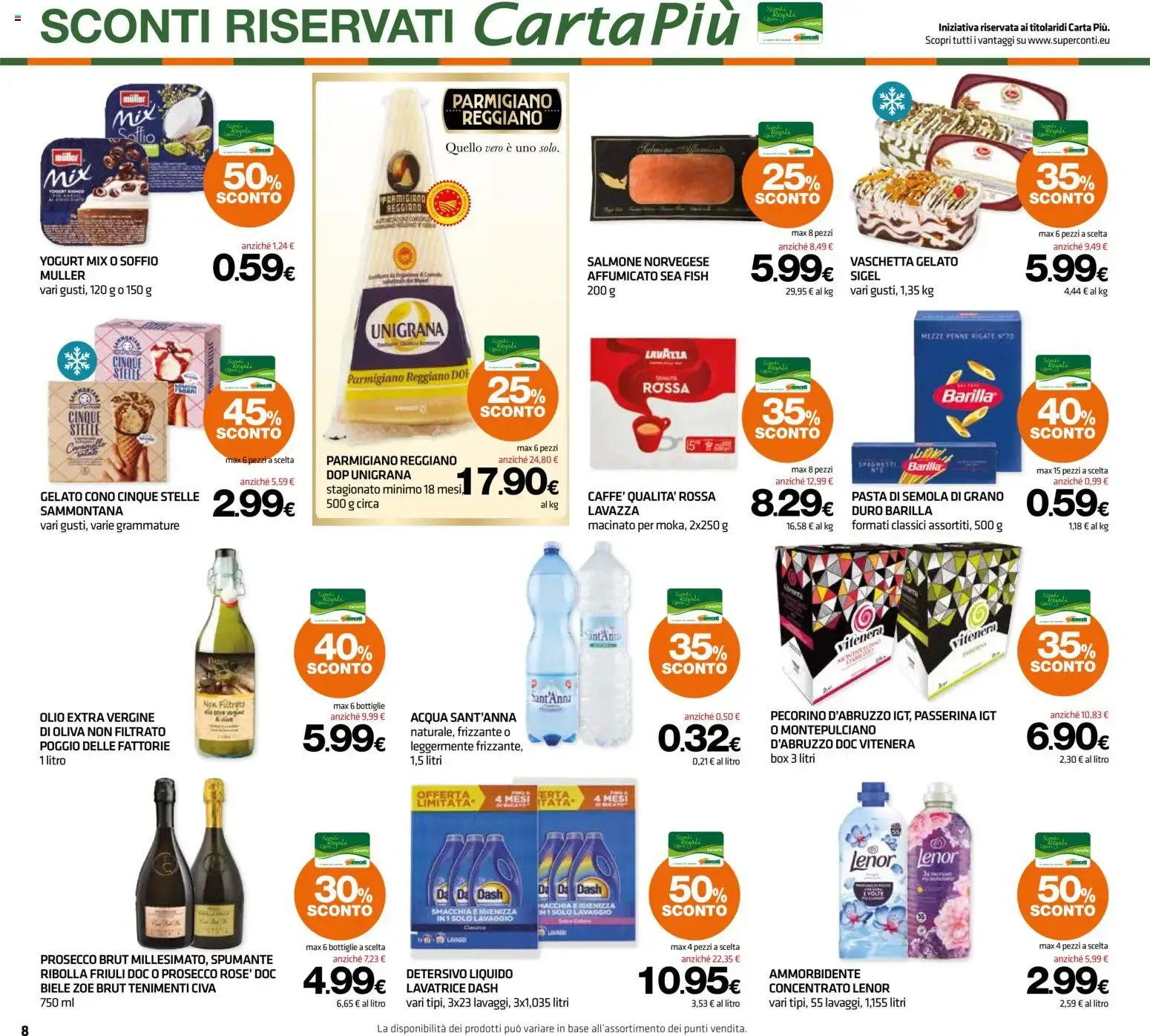 Superconti volantino dal 02/07/2026 - online Offerte da 2 luglio a 15 luglio di 2026 - Pagina del volantino 8