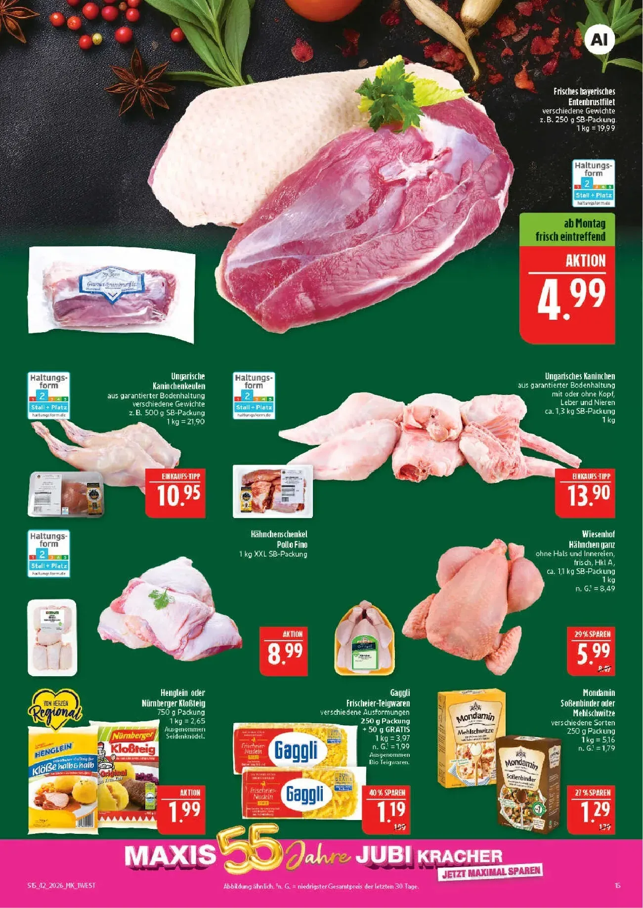 Marktkauf Prospekt – von Montag 12.10.2026 bis Samstag 17.10.2026 von 12. Oktober bis 17. Oktober 2026 - Prospekt seite 15
