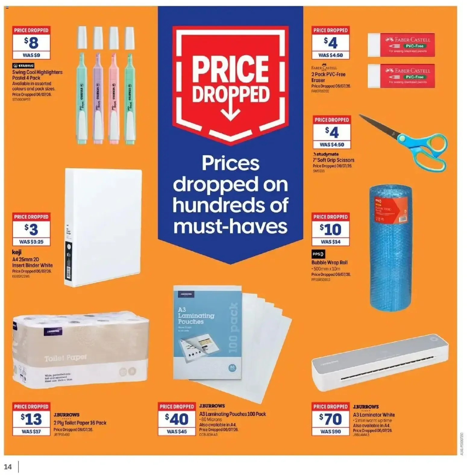 Officeworks Deals Catalogue - Catalogue valid from 13 July to 27 July 2026 - page 14