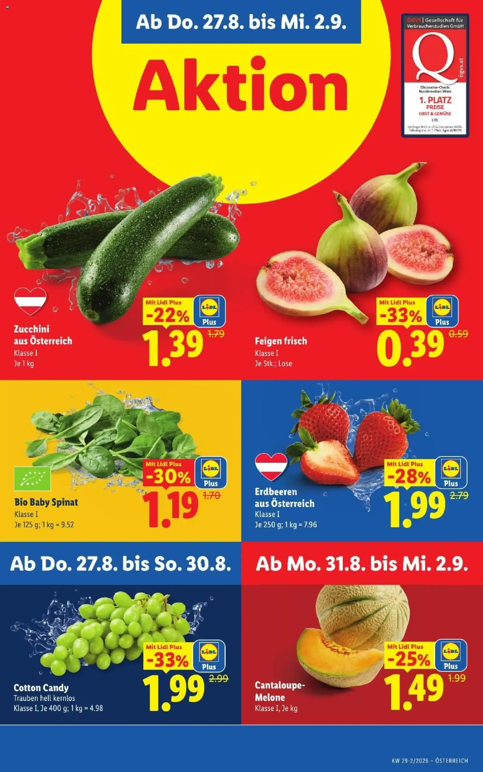 Lidl - Flugblatt ab 27.08.2026 - Angebote ab donnerstag von 27. August bis 29. August 2026 - Flugblätt seite  40