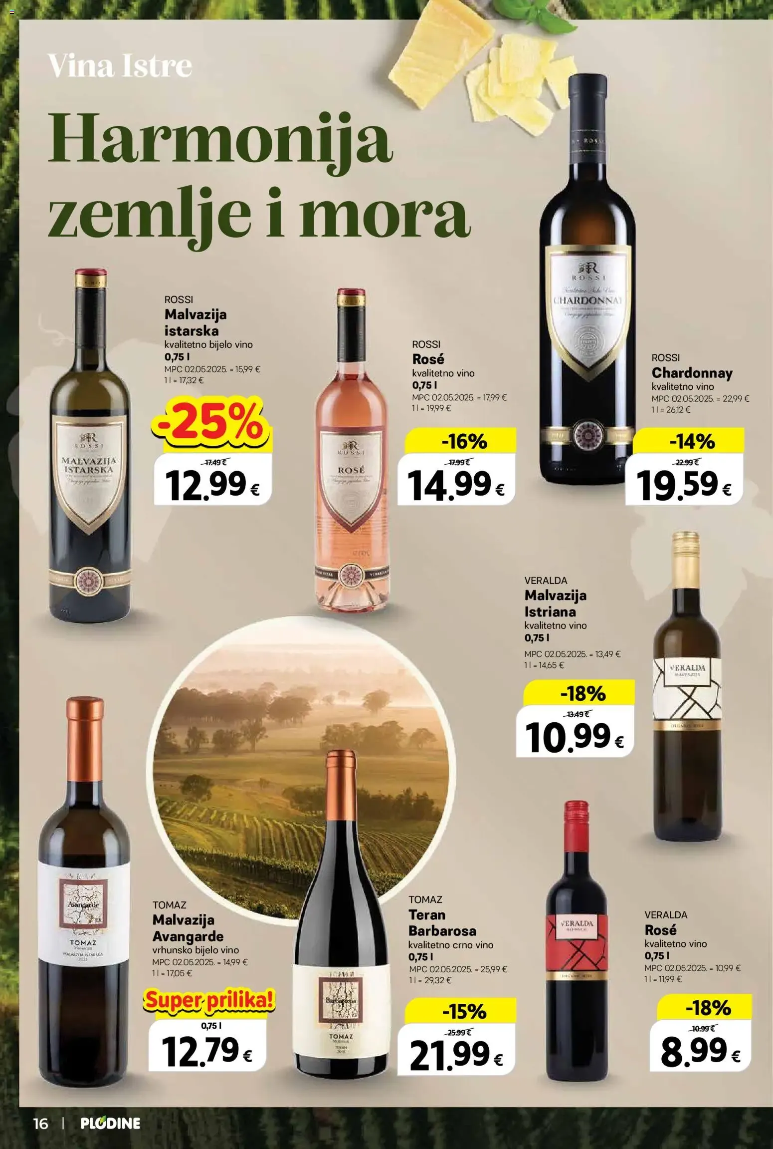 Katalog Plodine Vinnski putopis novi od 24.09.2026 na listanje > letak digitalni od 24. rujna do 7. listopada 2026. - Pregled Stranica 16