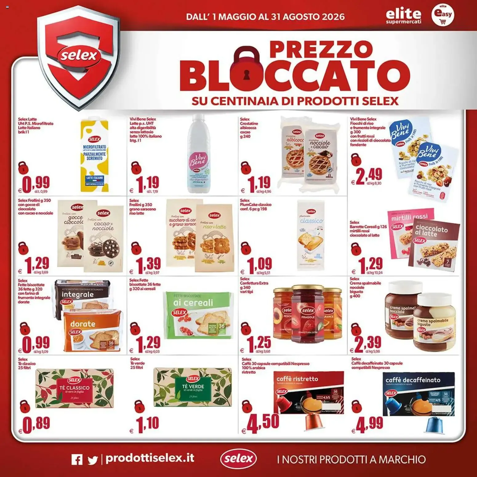 Nuovo Paghi Poco volantino Spesa Difesa Selex dal 01/05/2026 > offerte anteprima 🛍️ da 1 maggio a 31 agosto di 2026 - Pagina del volantino 3
