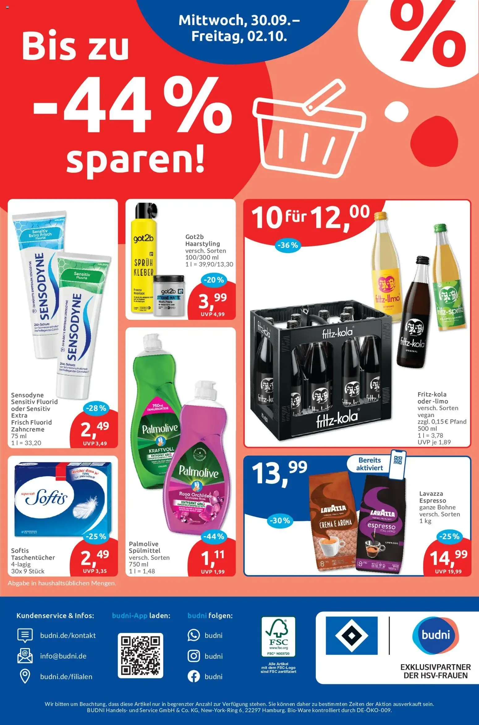 Budni Drogeriemarkt von 28. September bis 2. Oktober 2026 - Prospekt seite 8