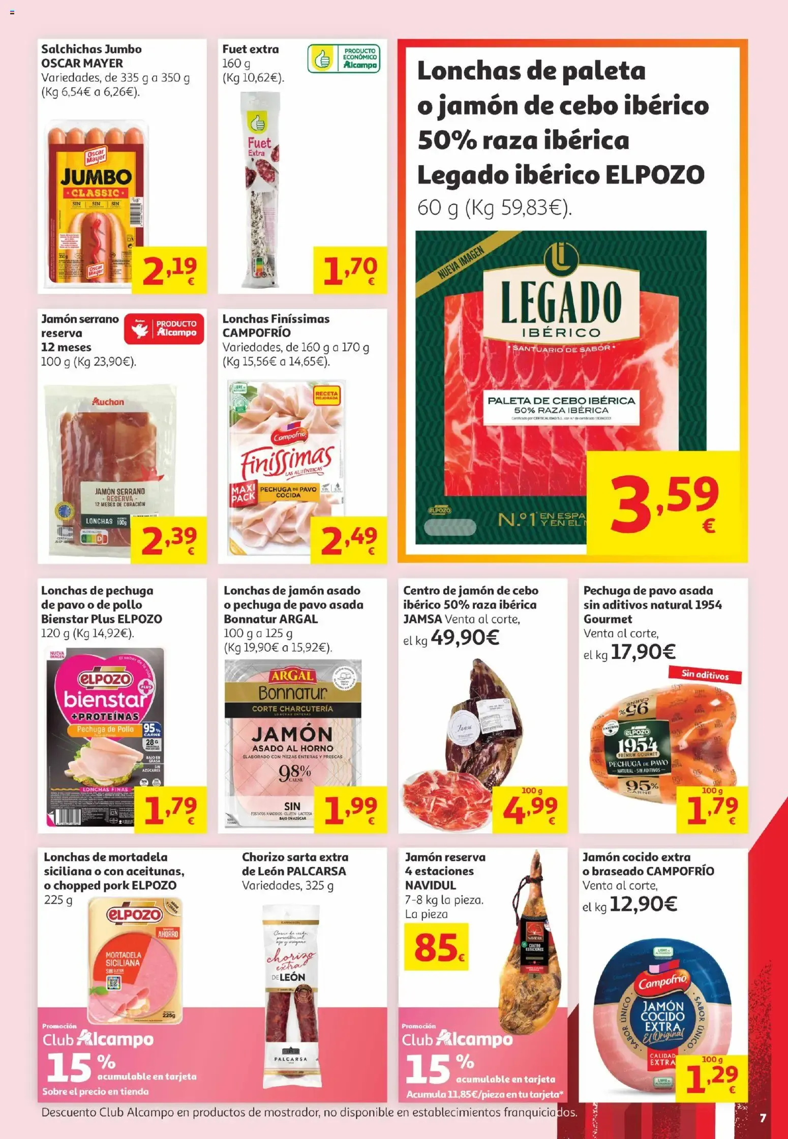 Catálogo de Alcampo Aniversario: El Partido del Ahorro 16 de junio al 29 de junio 2026 - Página 7