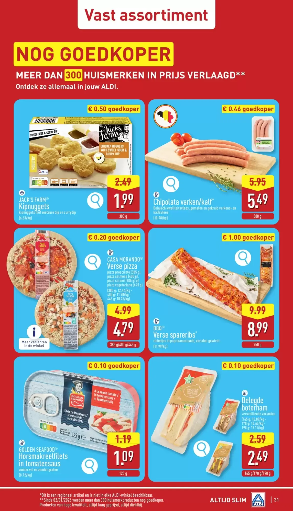 ALDI Folder van ma 03/08 t.e.m. zat 08/08 van 3 augustus tot 8 augustus 2026 - folder pagina 31