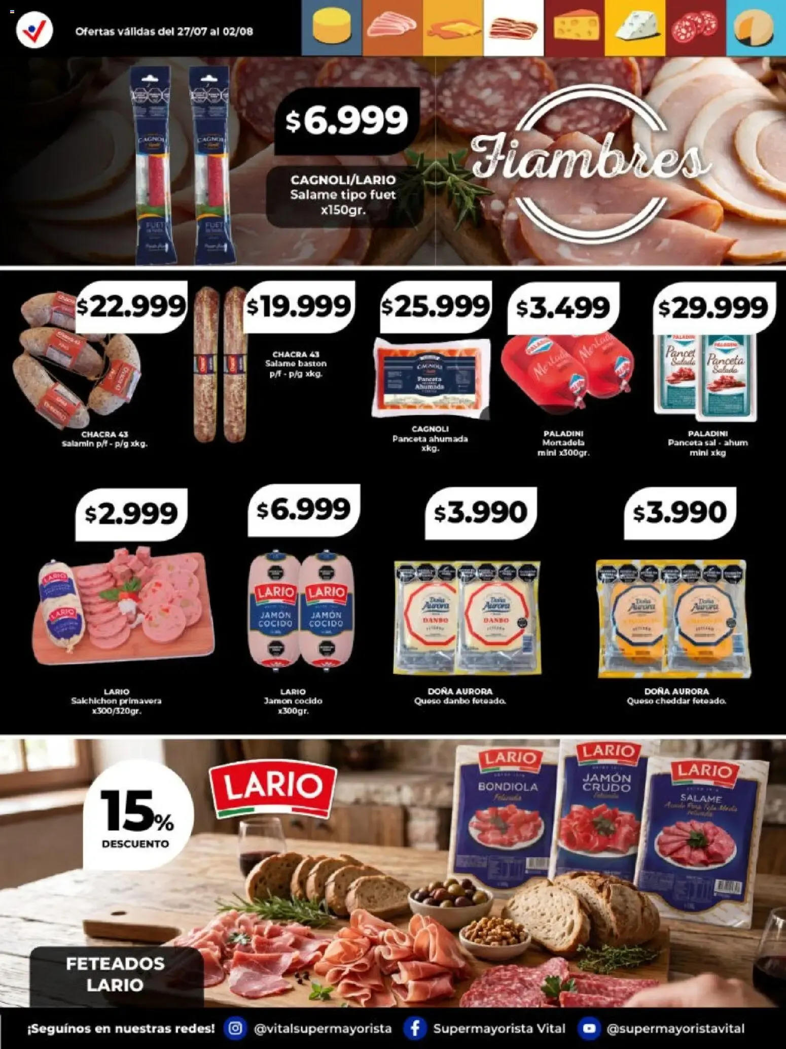 Ofertas de Vital - Especial de frescos || del 27/07/2026 - 02/08/2026 || Catálogo 27 de julio al 2 de agosto 2026 - Página 9 del catálogo