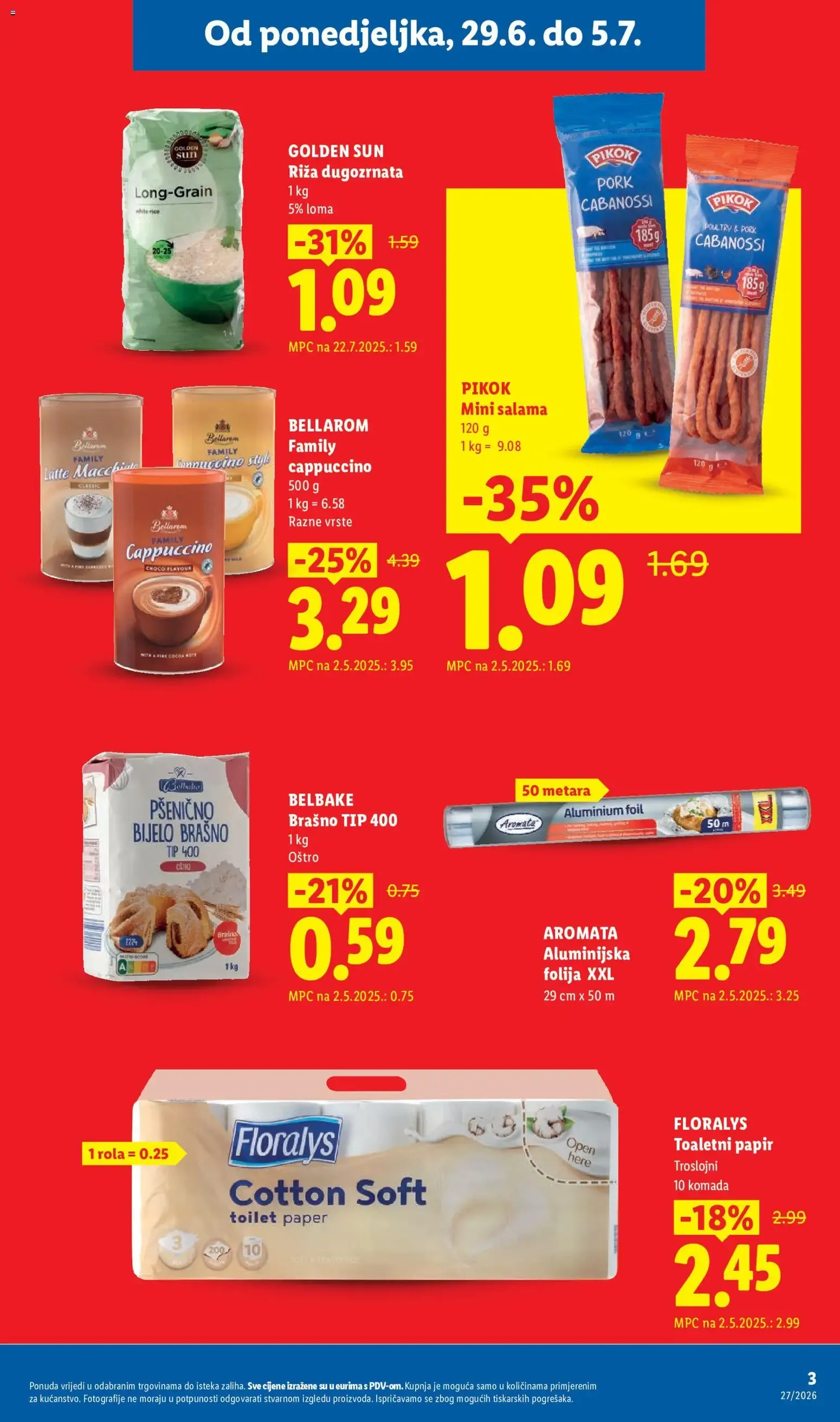 Katalog Lidl Super ponuda od 29. lipnja do 5. srpnja 2026. - Pregled Stranica 3