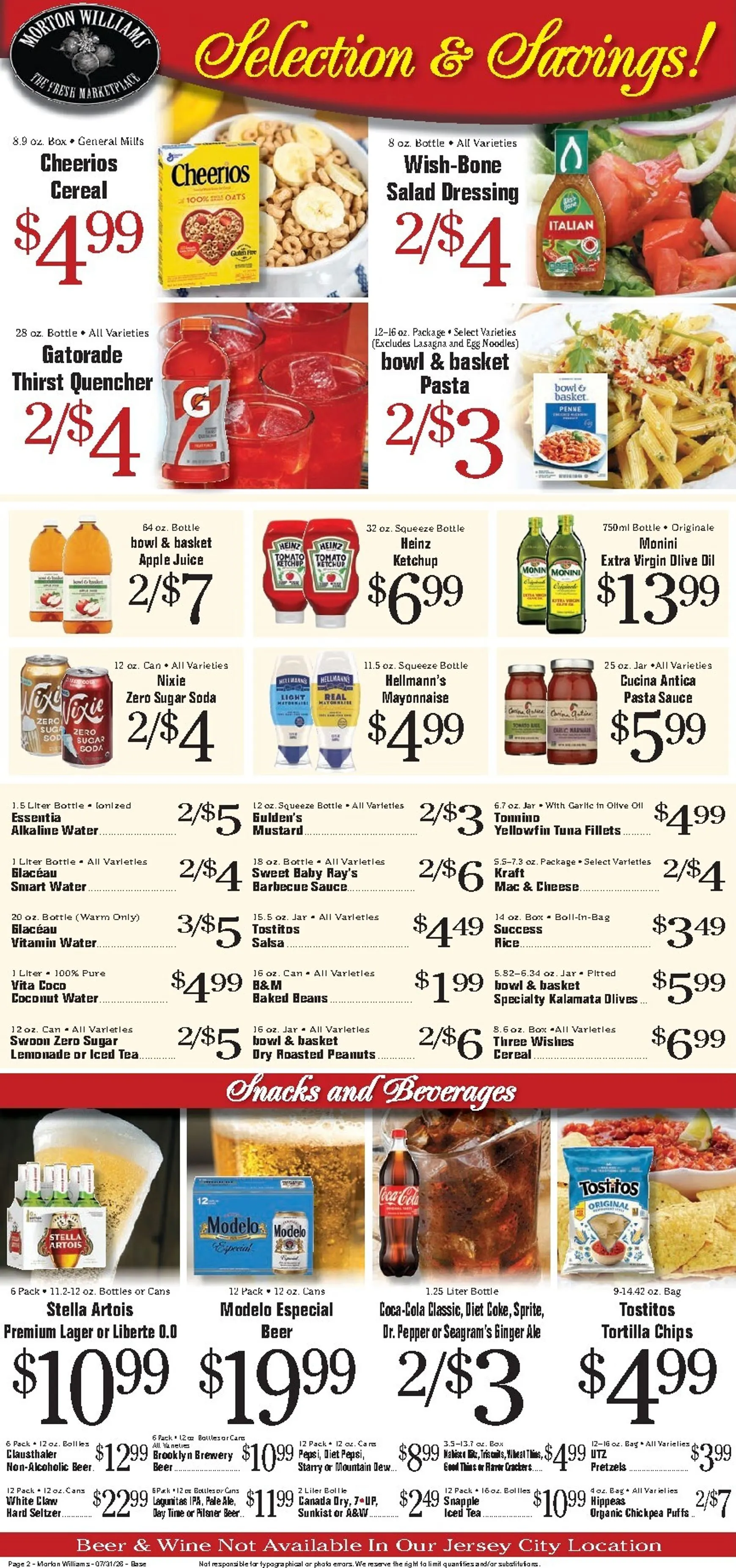 Weekly ad Current Morton Williams - Bronx leaflet valid from Friday 07/31/2026 to Thursday 08/06/2026 from July 31 to August 6 2026 - Page 2