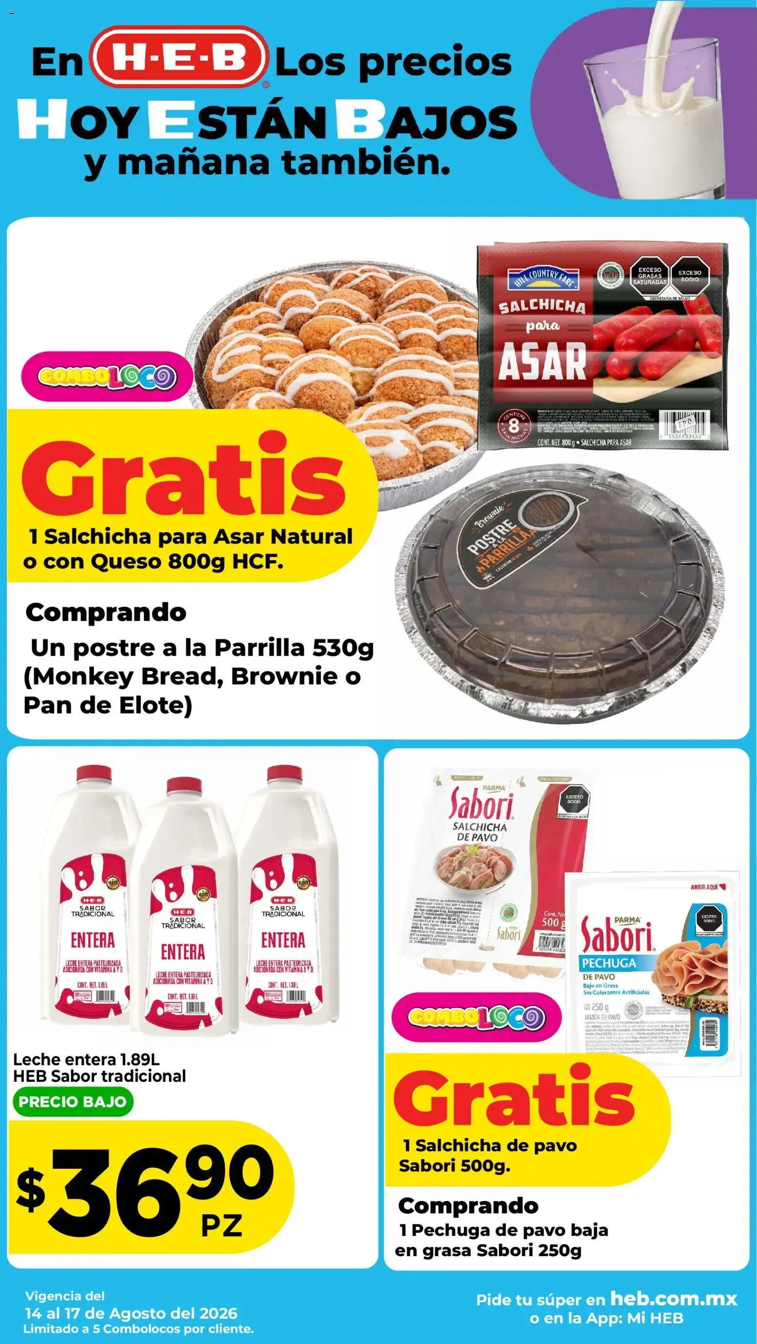 Catálogo de En H-E-B Los precios HOY ESTÁN BAJOS y mañana también. 14 de agosto al 17 de agosto 2026 - Pagina 4