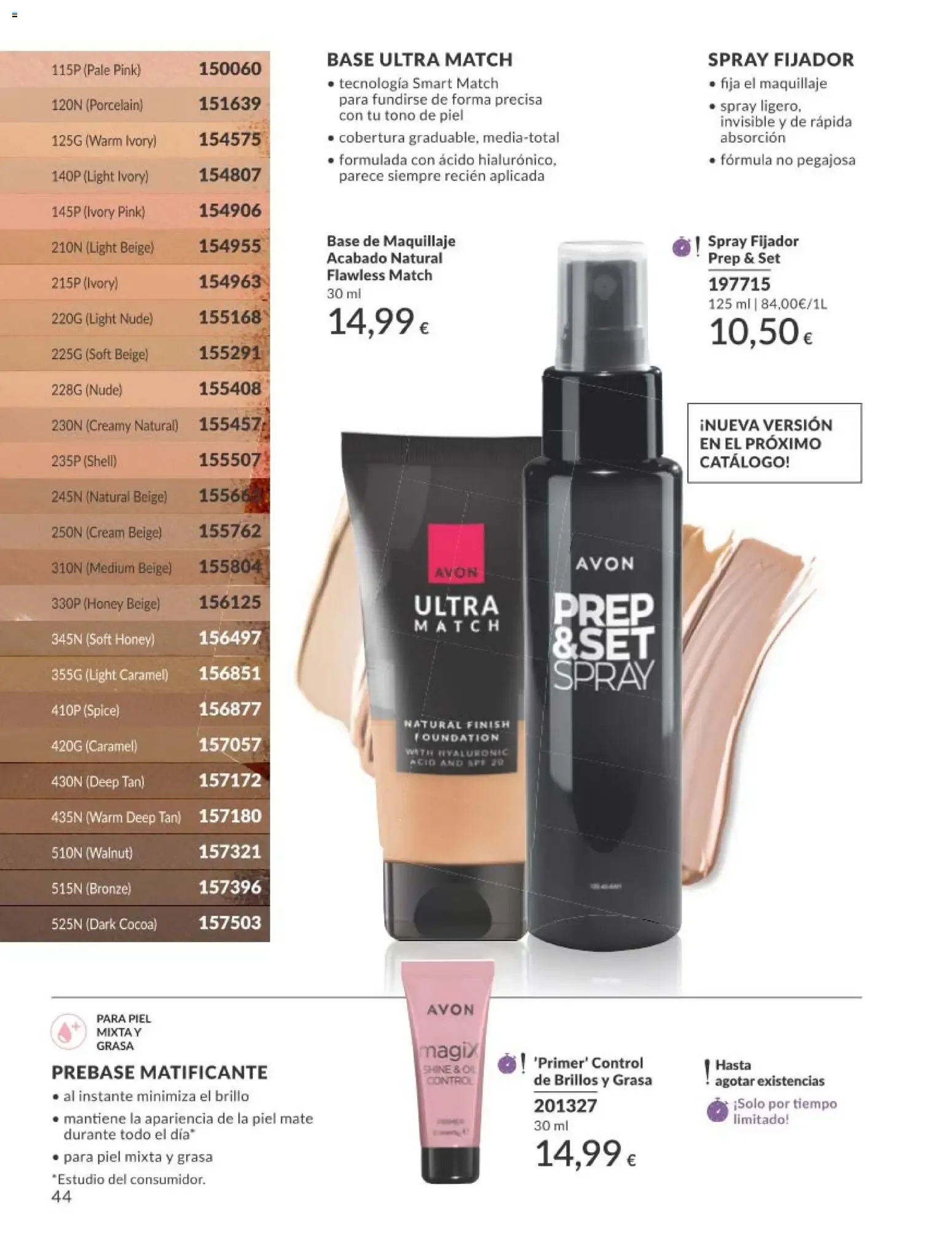 Catálogo de Avon Campaña 8/2026: Mousse para Labios 1 de agosto al 31 de agosto 2026 - Página 44