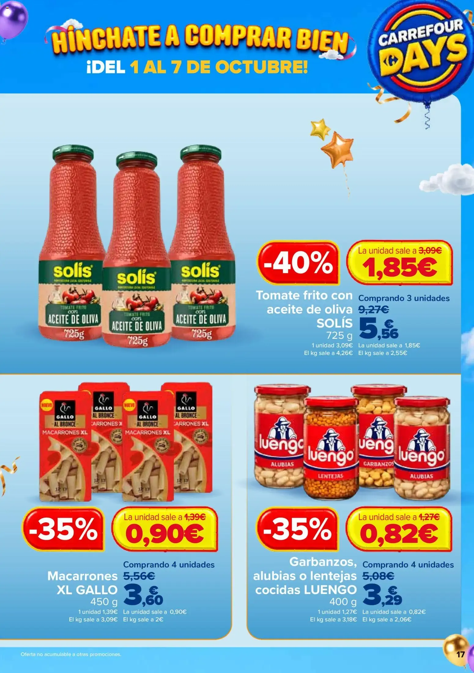 Catálogo de Carrefour Days del 01/10/2026 | Catálogo 1 de octubre al 7 de octubre 2026 - Página 17