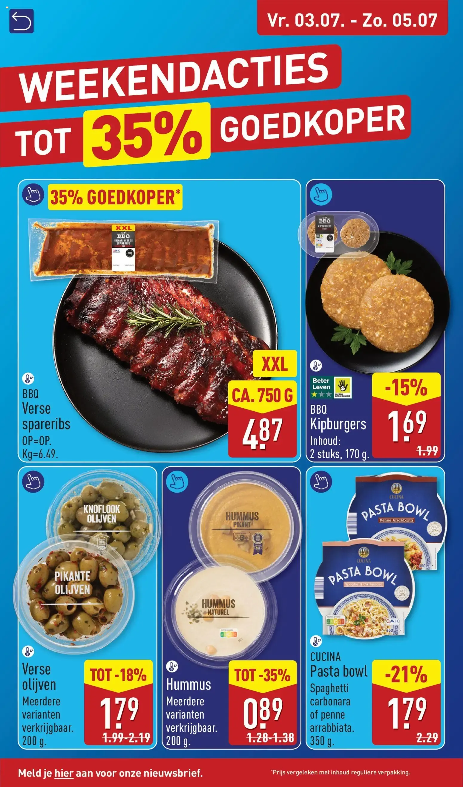 Aldi Zomerse Weekendacties van 3 juli tot 5 juli 2026 - Folder pagina 2