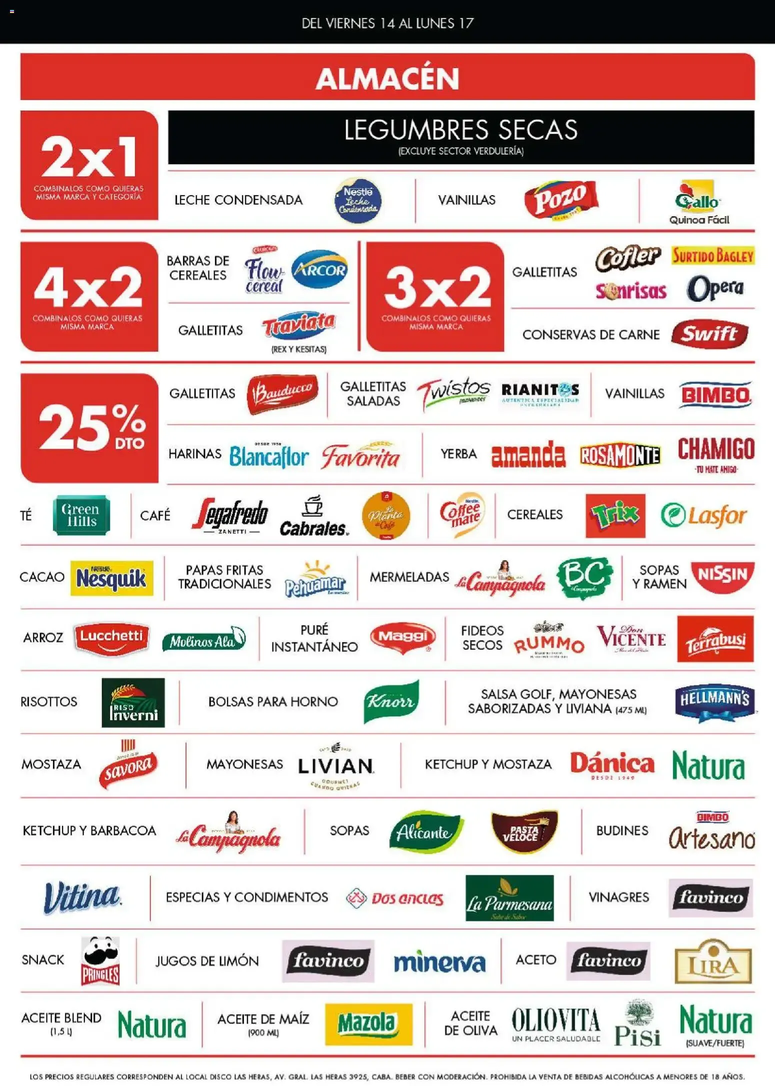 Ofertas de Disco Cencosud - Super Ofertas 14 de agosto al 16 de agosto 2026 - Página 3 del catálogo