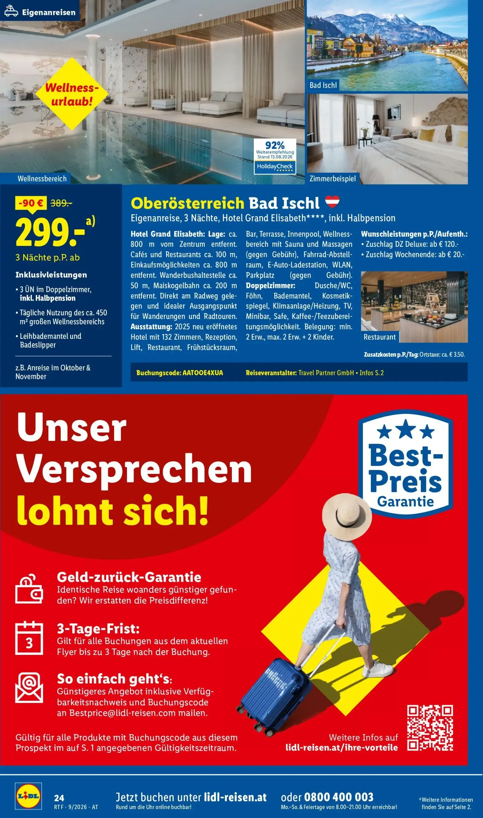 Traumurlaub zum Best-Preis buchen lohnt sich. von 12. September bis 15. Oktober 2026 - Flugblätt seite  24