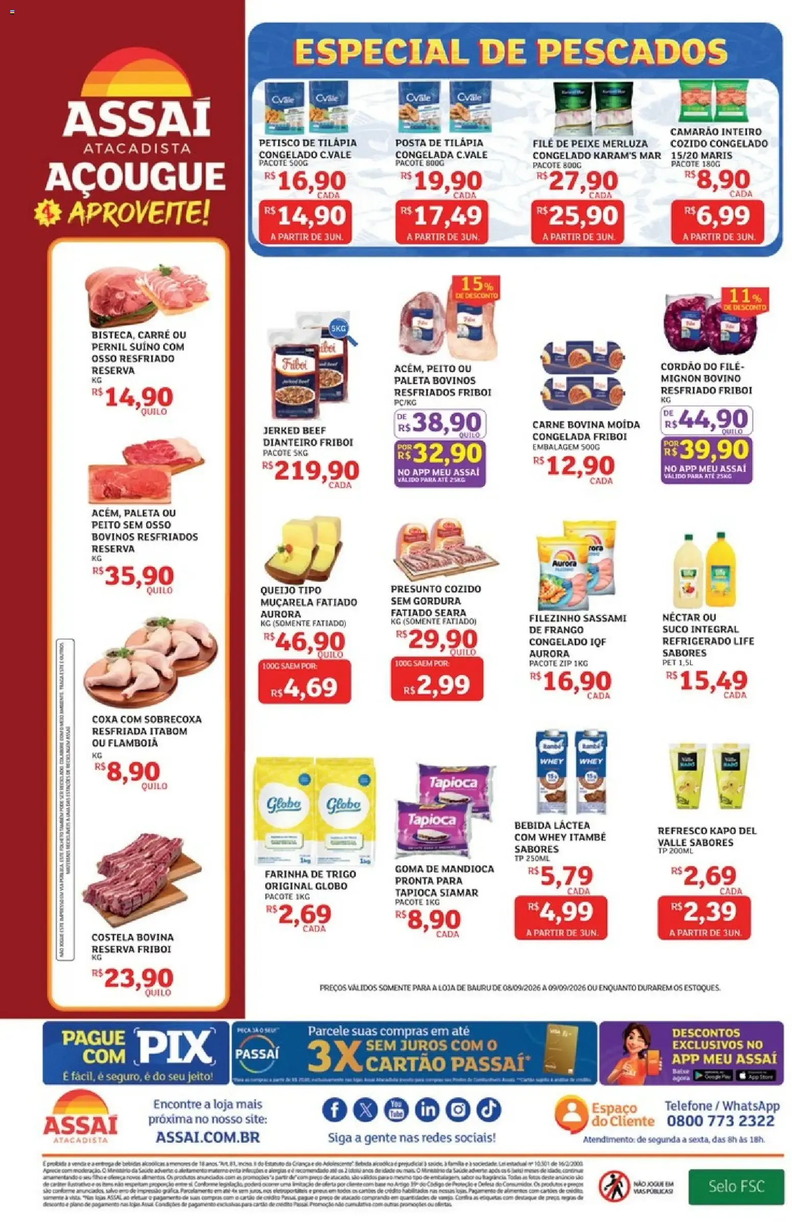 Encarte de Assaí Atacadista ofertas - SP de 08/09/2026 | Promoções Online 8 de setembro até 9 de setembro 2026 - Pagina 2