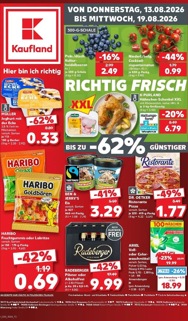 Neuer Kaufland Prospekt – von Donnerstag 13.08.2026 bis Mittwoch 19.08.2026