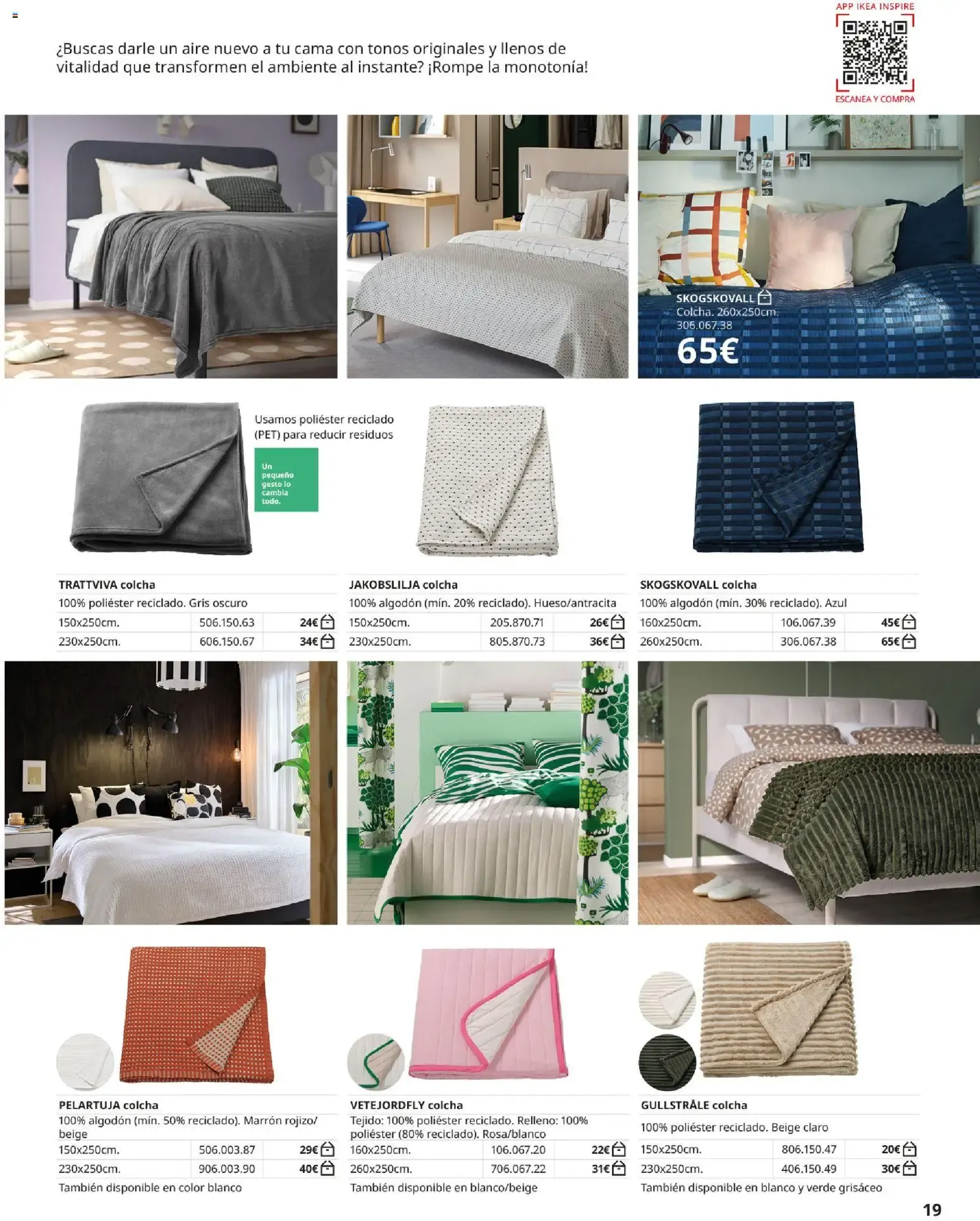 Catálogo de IKEA - Guía de Compra Ropa de cama 1 de septiembre al 31 de enero 2027 - Página 19