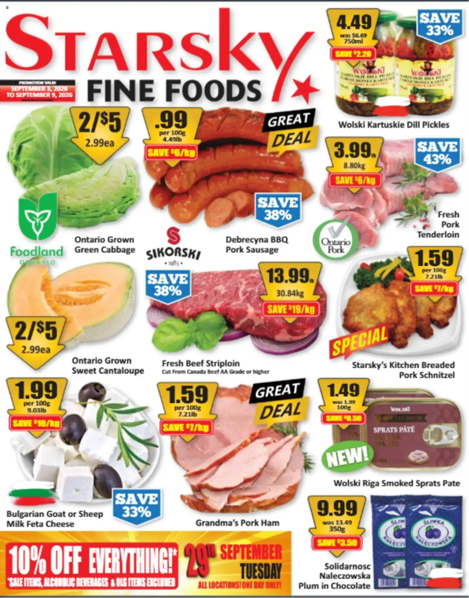 Starsky weekly flyer / circulaire from Sep 3, 2026 > weekly specials & deals from September 3 to September 9 2026 - flyer page 1