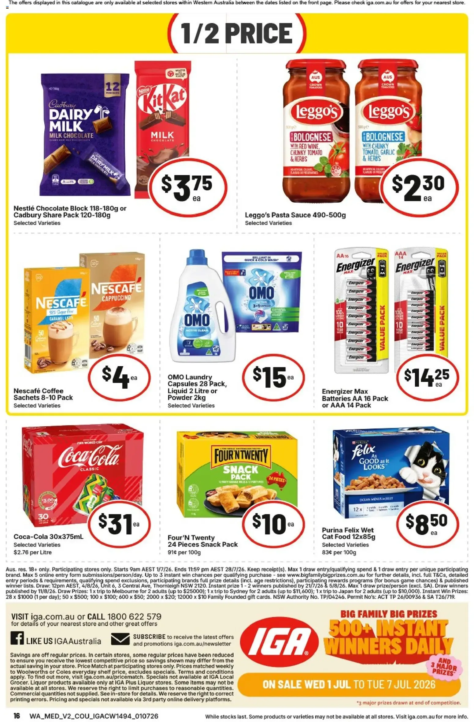 IGA catalogue valid from 01/07/2026 > Online Australia - Catalogue valid from 1 July to 7 July 2026 - page 16