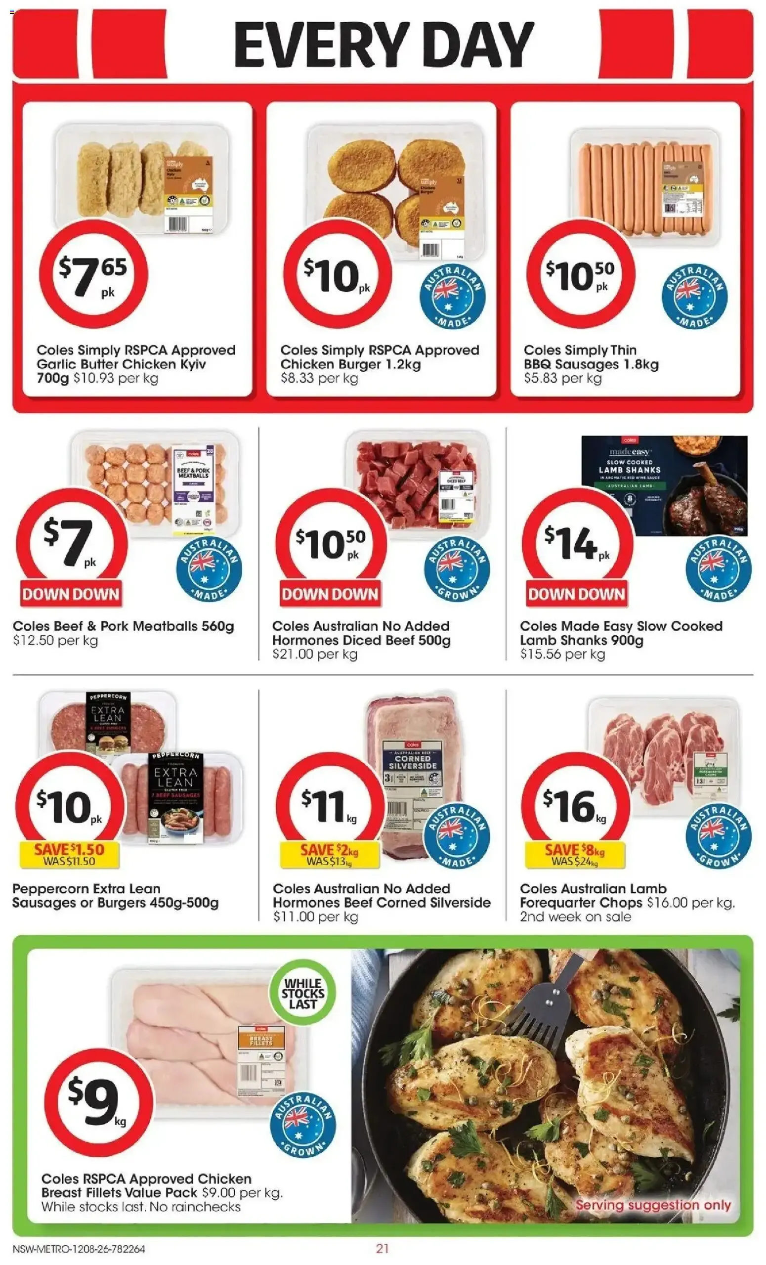 Coles catalogue valid from 12/08/2026 > Online Australia - Catalogue valid from 12 August to 18 August 2026 - page 21