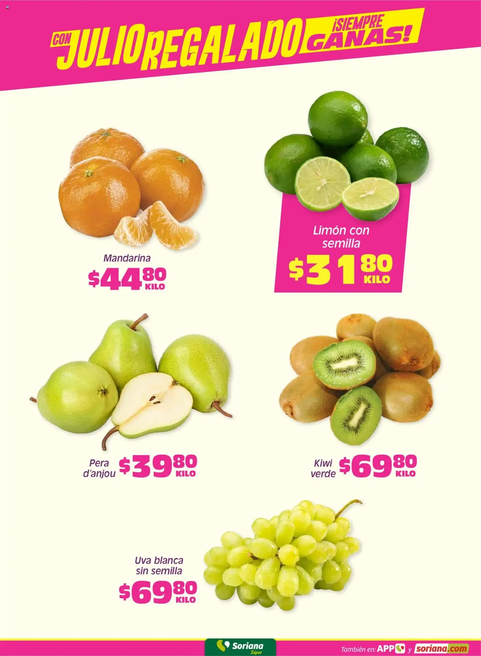 Catálogo de SORIANA ofertas hoy de 10/07/2026 - Folleto Julio 10 de julio al 13 de julio 2026 - Pagina 3