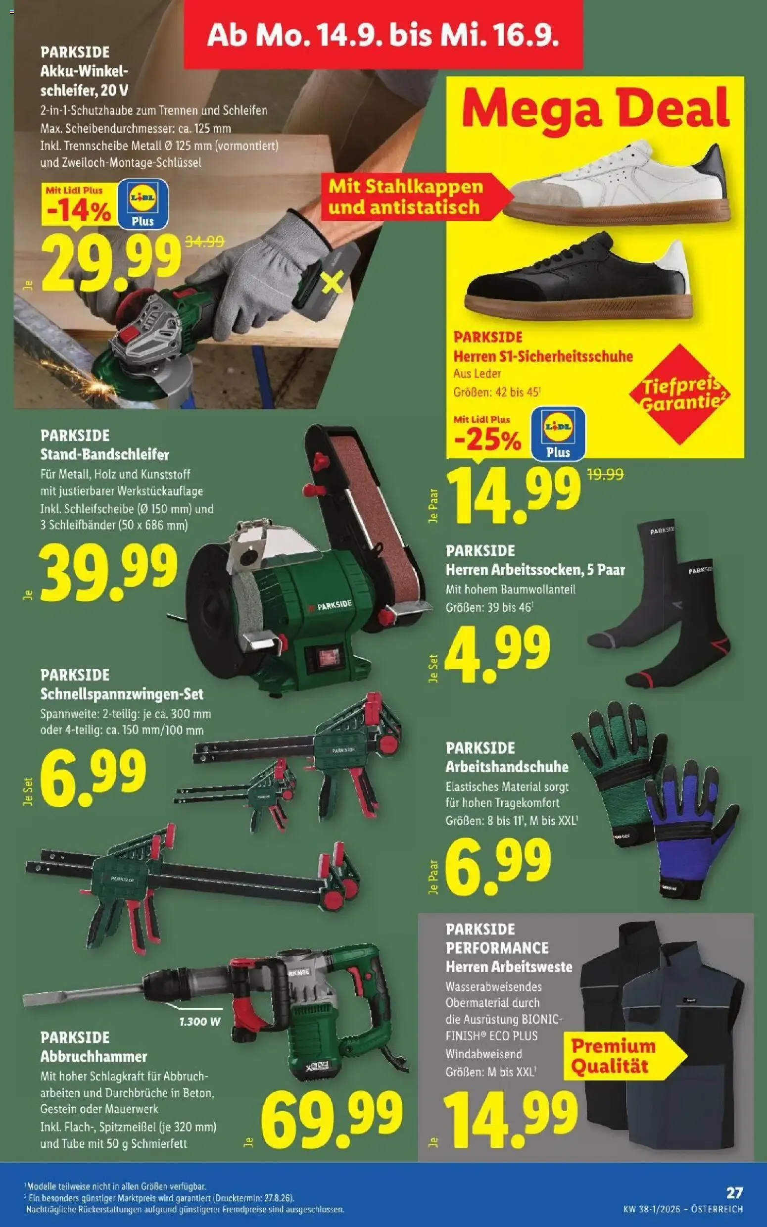 Lidl - Flugblatt ab 10.09.2026 - Angebote ab donnerstag von 10. September bis 12. September 2026 - Flugblätt seite  34
