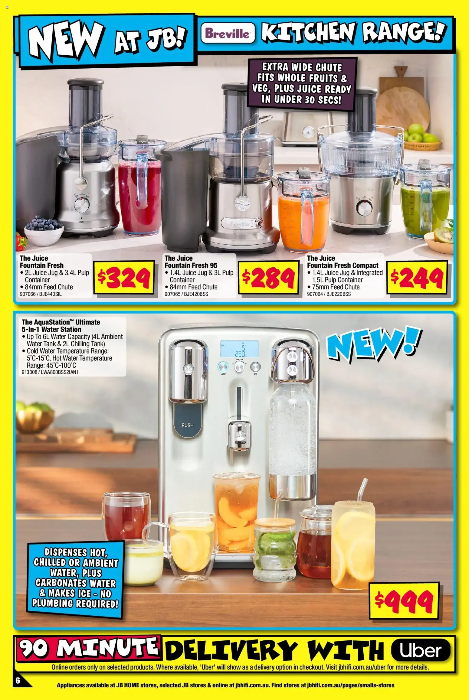 JB Hi-Fi catalogue Latest Breville Range - 08/10/2026 > weekly / monthly specials - Catalogue valid from 8 October to 21 October 2026 - page 6