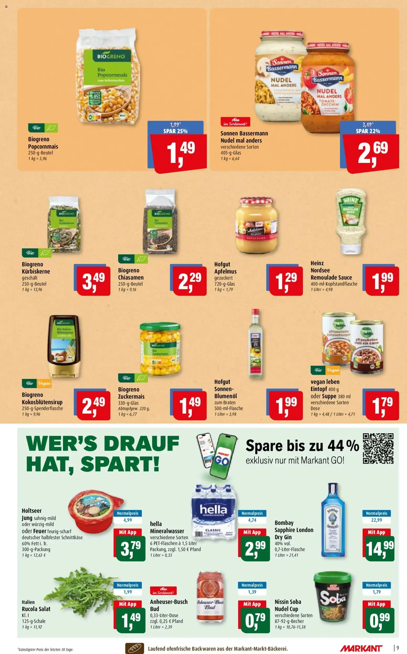 Markant Prospekt (ab 29.06.2026) zum Blättern von 29. Juni bis 4. Juli 2026 - Prospekt seite 9