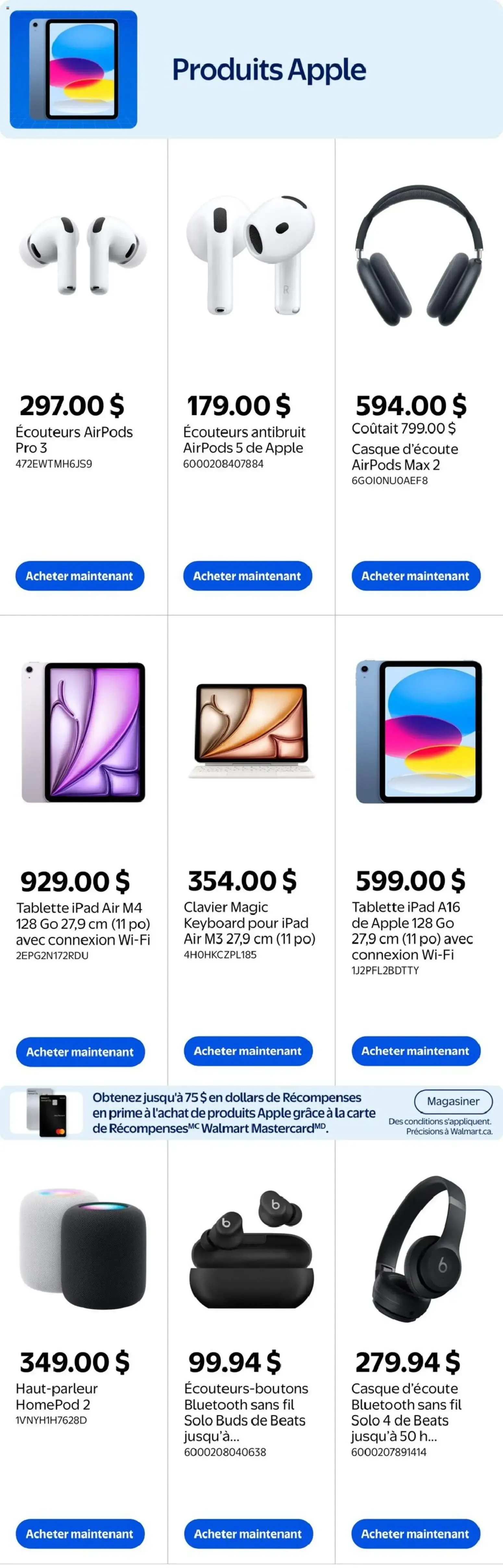 Walmart circulaire - Livret Jeux vidéo et divertissement from Oct 1, 2026 > weekly specials & deals from October 1 to October 14 2026 - flyer page 7