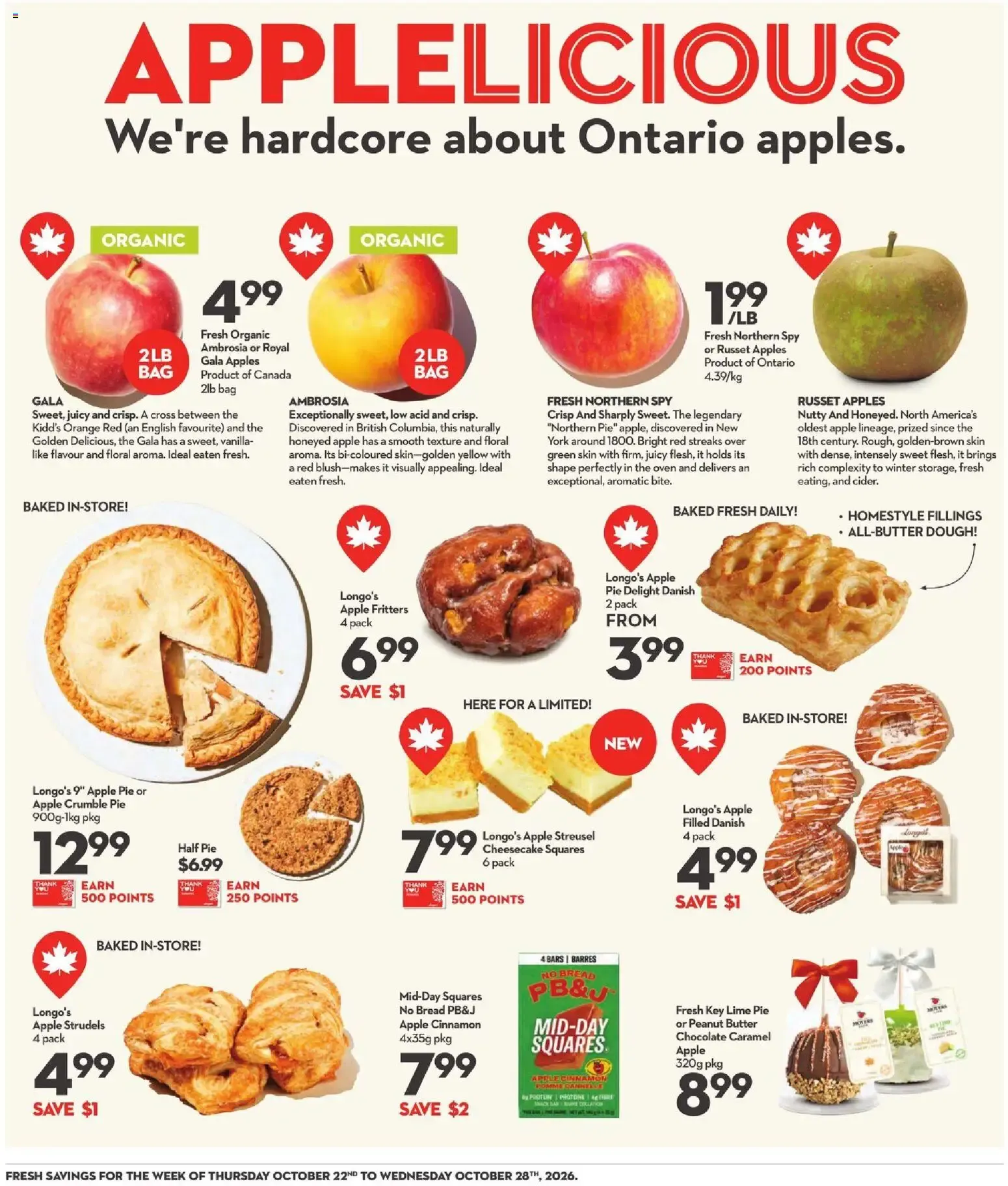 Longo's weekly flyer / circulaire from Oct 22, 2026 > weekly specials & deals from October 22 to October 28 2026 - flyer page 7