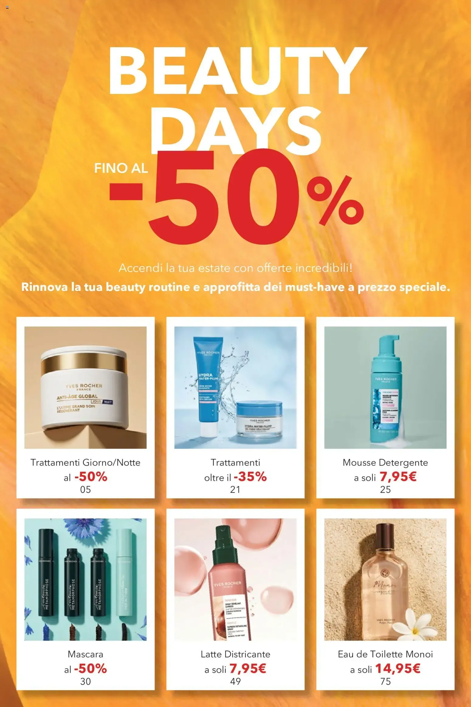 YVES ROCHER FRANCE BEAUTY DAYS da 30 giugno a 30 luglio di 2026 - Pagina del volantino 3