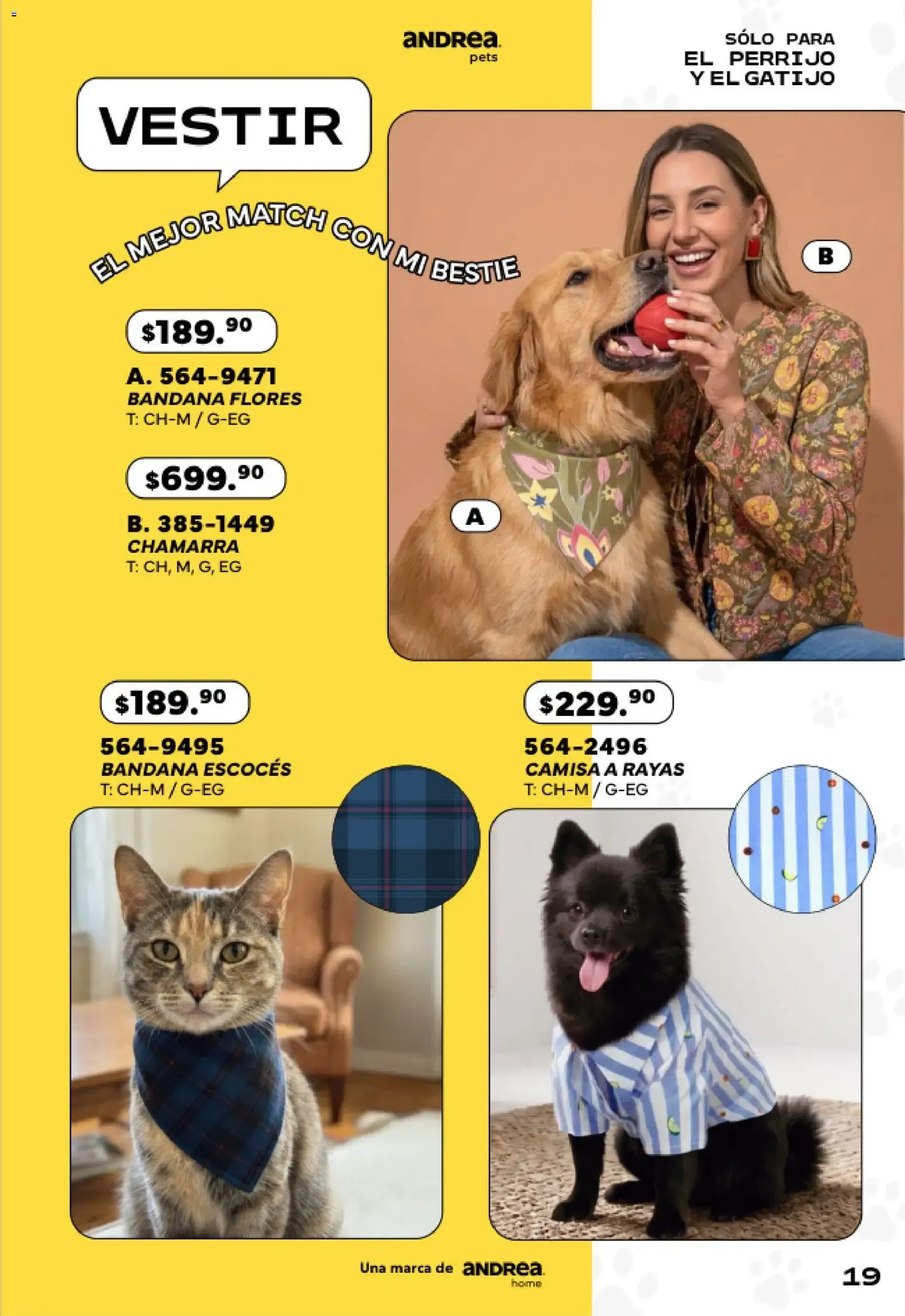 Catálogo de Andrea catálogo Pets 2026 - Catálogos en línea de 24/05 - 22/08 24 de mayo al 22 de agosto 2026 - Pagina 19