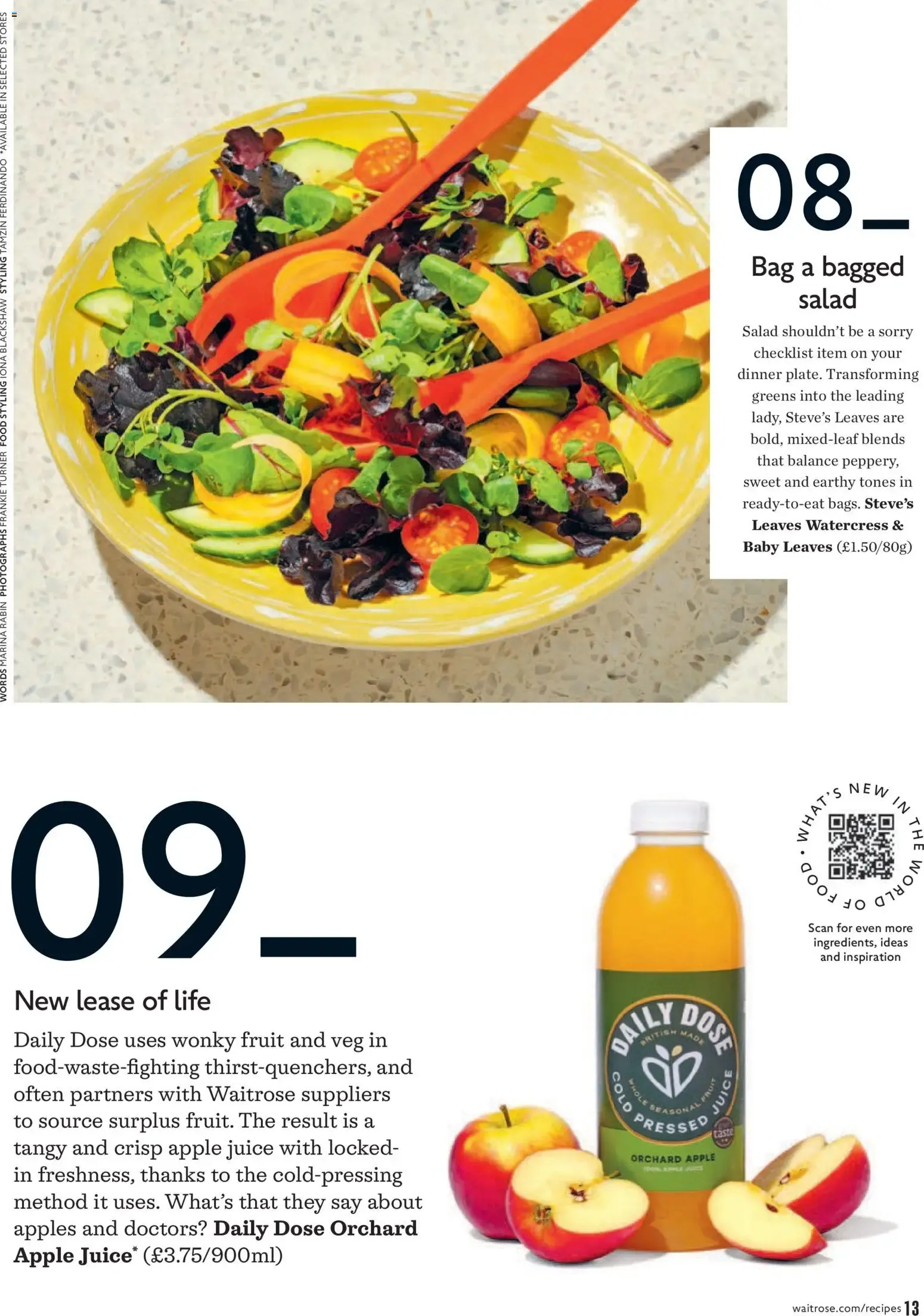 WAITROSE FOOD from 1 September to 30 September 2026 - Catalogue Page 13