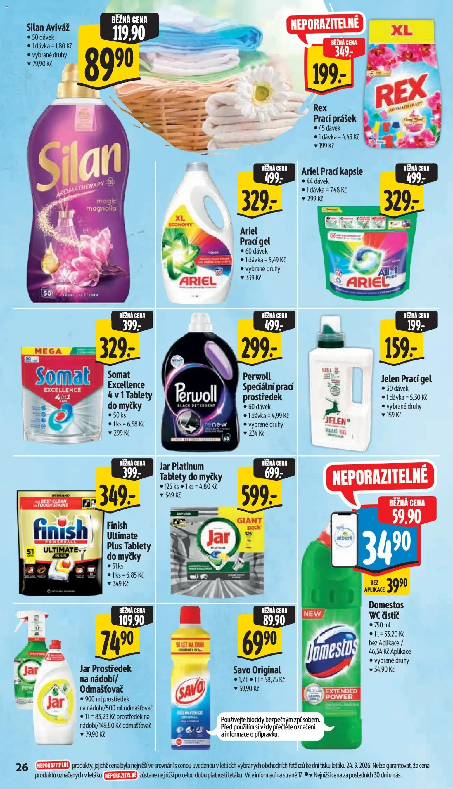 Albert leták - Supermarket Frenštát pod Radhoštěm od 30.09.2026 - Akční leták - 30. září 6. října 2026 - Page 40