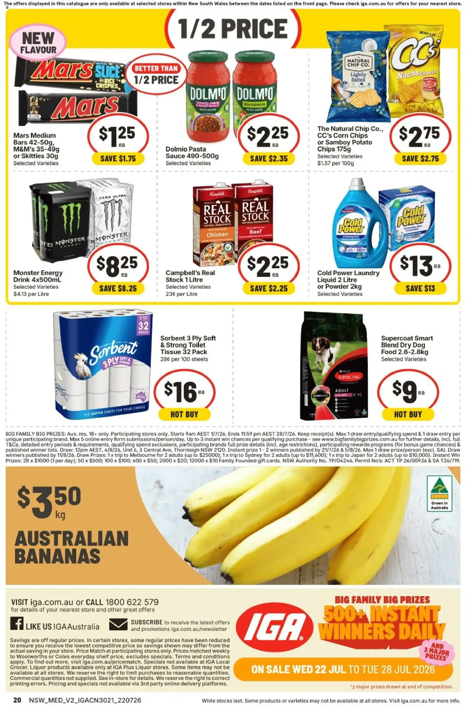 IGA - Big Family Big Prizes - Catalogue valid from 22 July to 28 July 2026 - page 18
