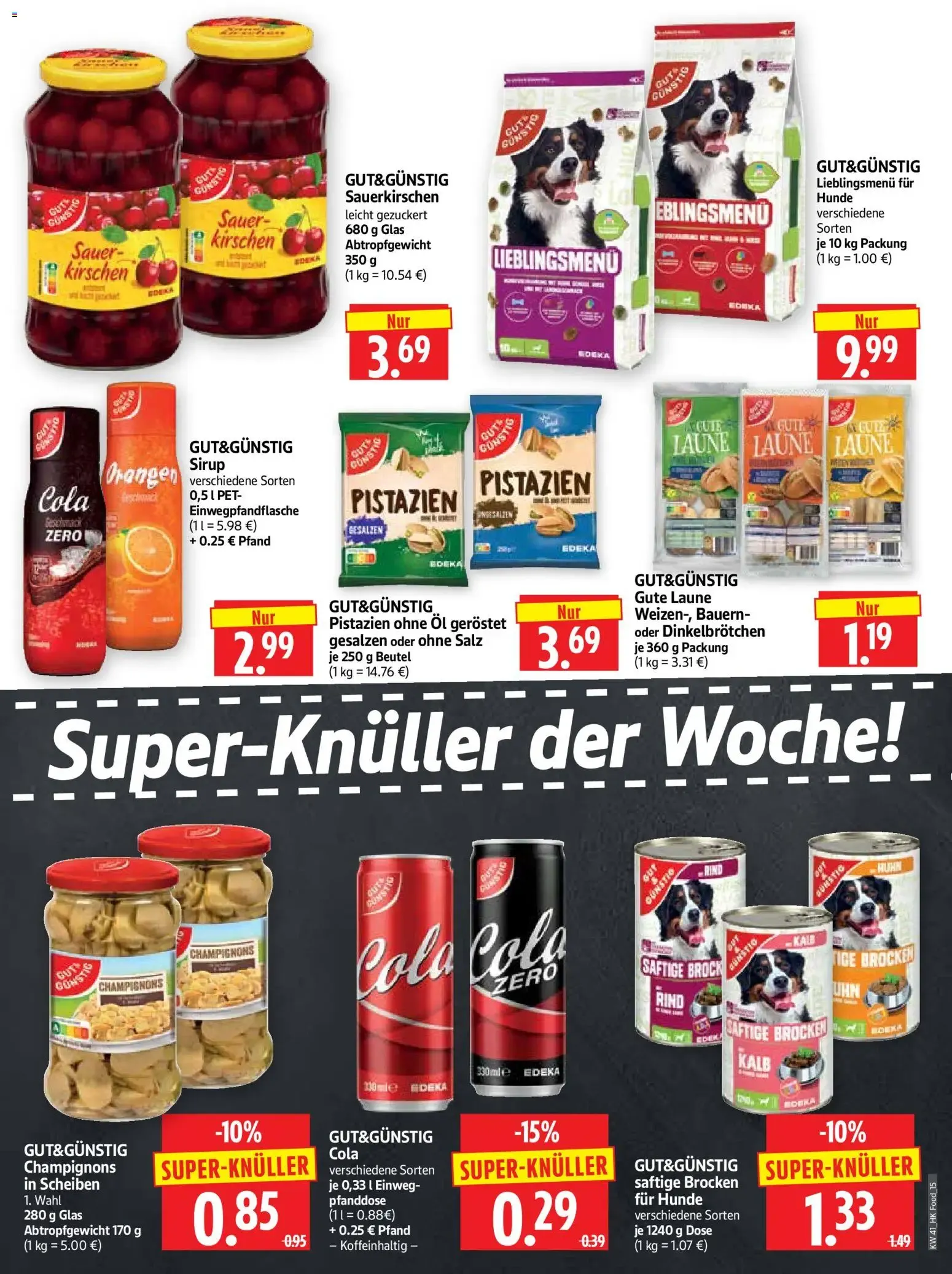 E center Herkules EDEKA App Prospekt von 5. Oktober bis 10. Oktober 2026 - Prospekt seite 15