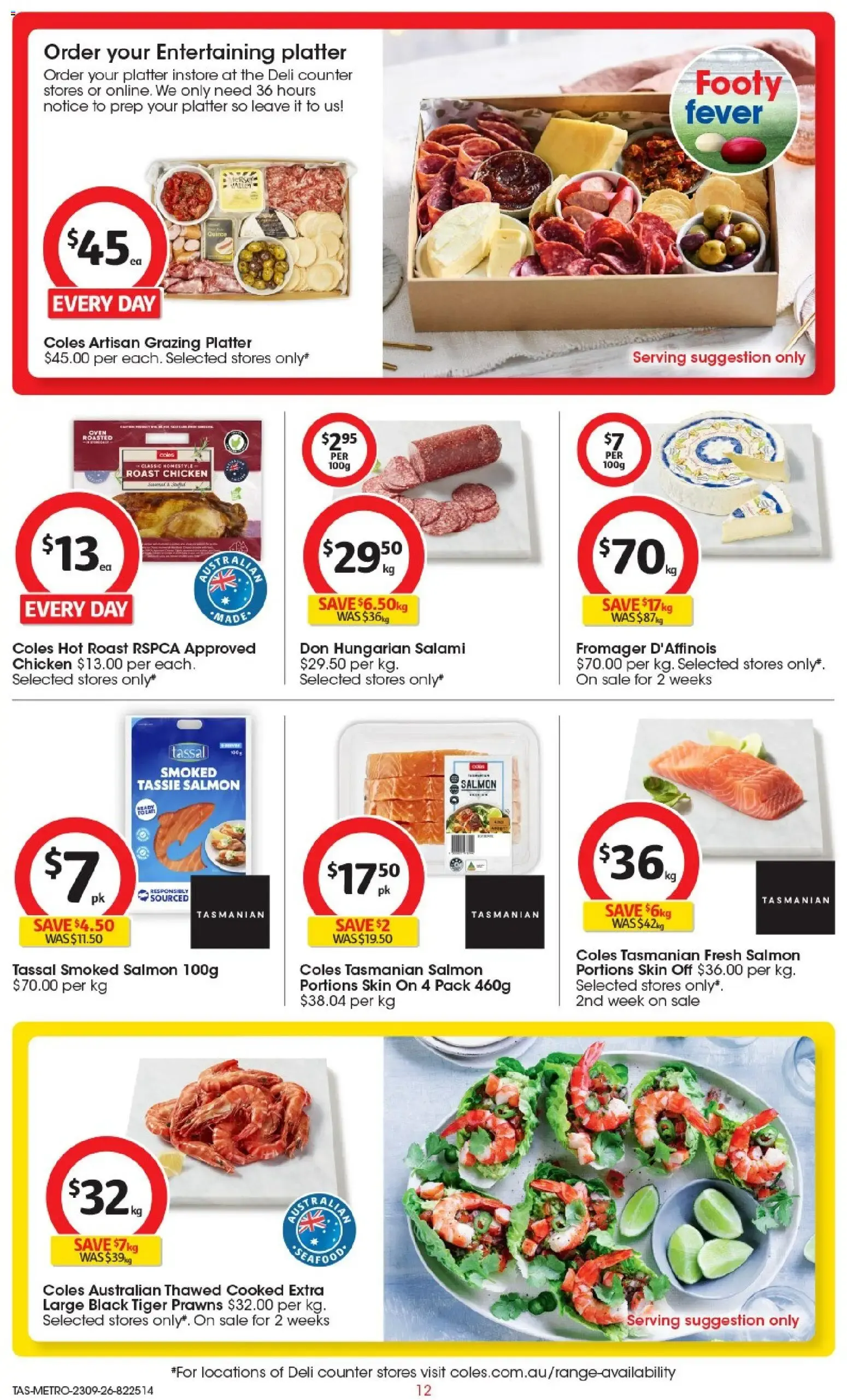 Coles - Footy fever - Catalogue valid from 23 September to 29 September 2026 - page 12