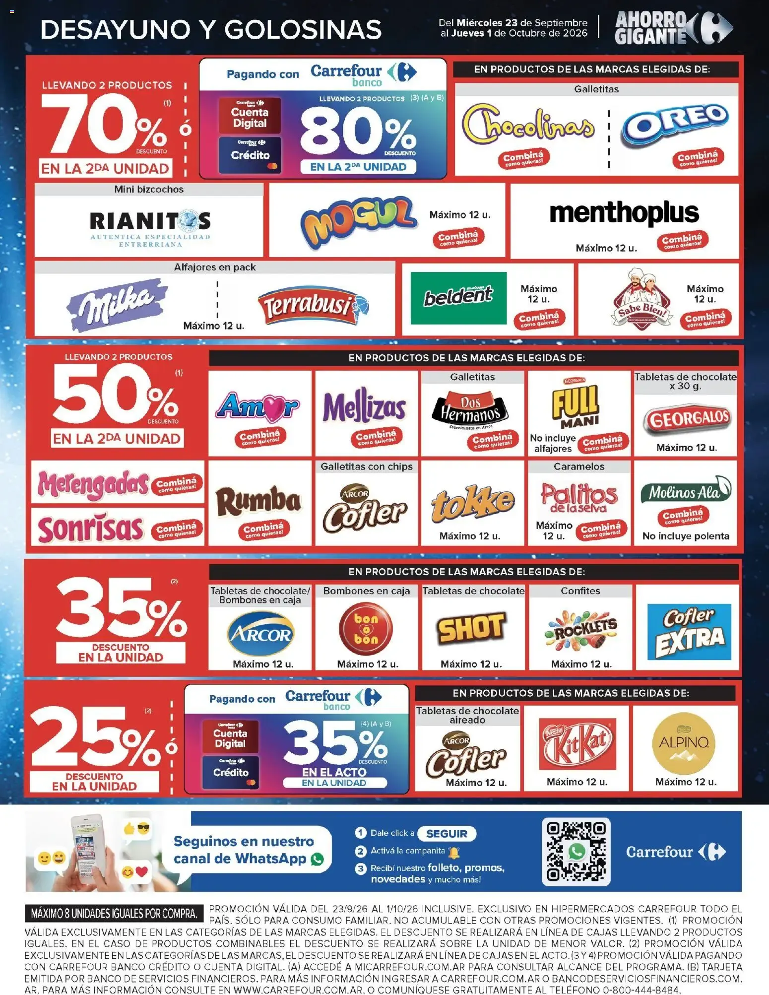Ofertas de Carrefour - Carrefour Hiper Ofertas || del 23/09/2026 - 02/10/2026 || Promociones 23 de septiembre al 1 de octubre 2026 - Página 7 del catálogo