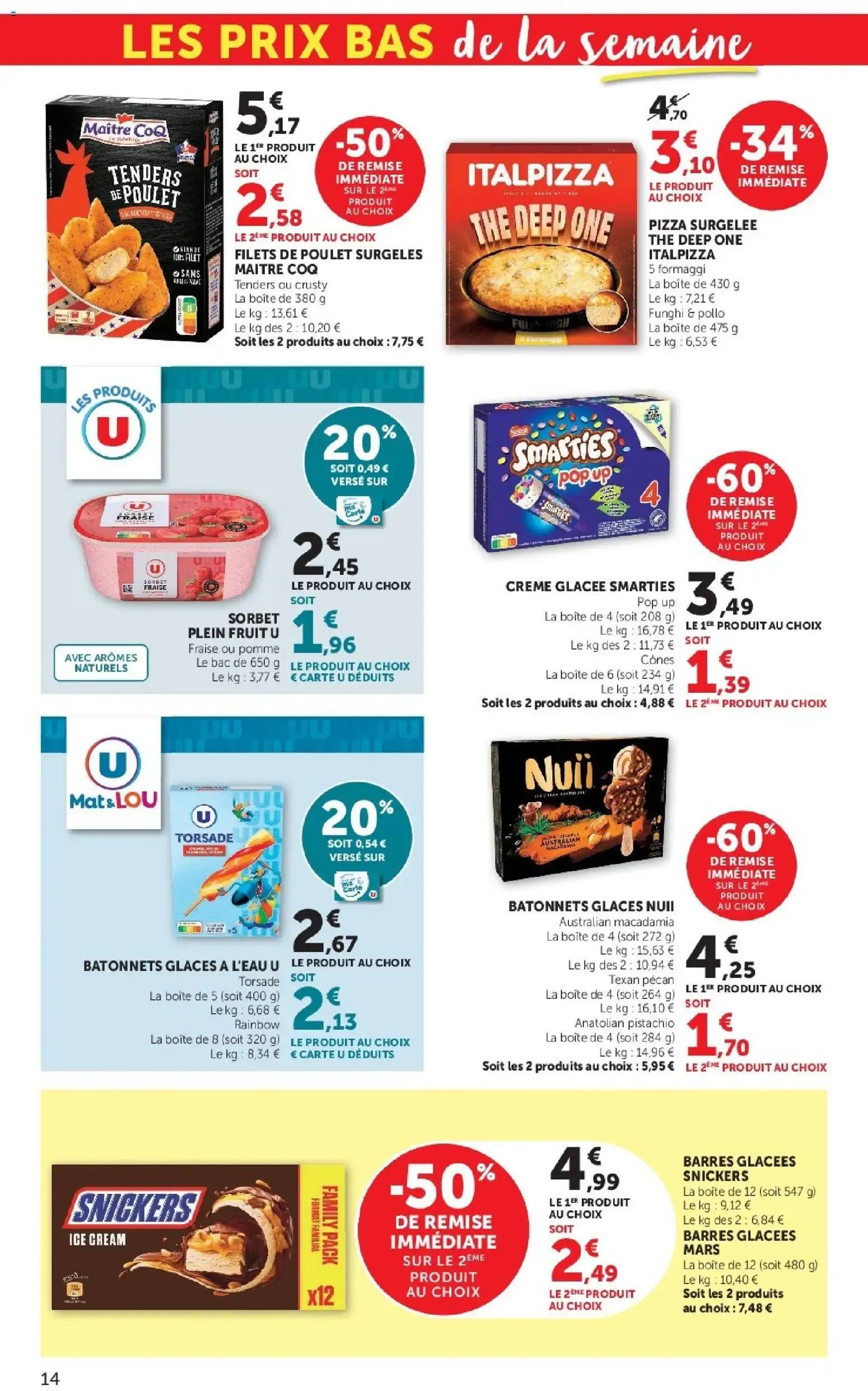 Super U catalogue à partir du 11/08/2026 - promo en ligne du 11 août au 23 août 2026 - Catalogue page 14