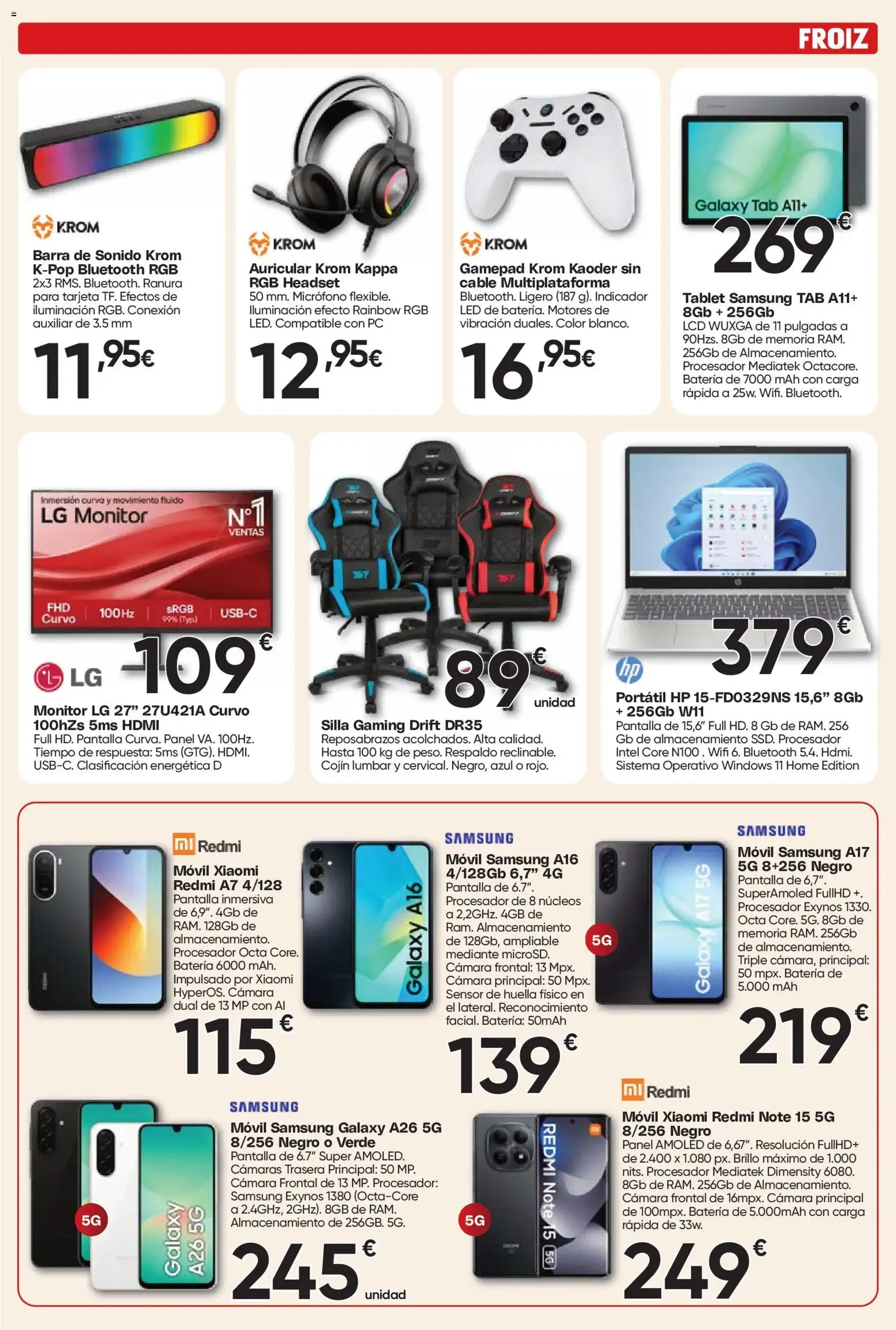Catálogo de Froiz - Folleto Hiper del 28/07/2026 | Ofertas 28 de julio al 25 de agosto 2026 - Página 3
